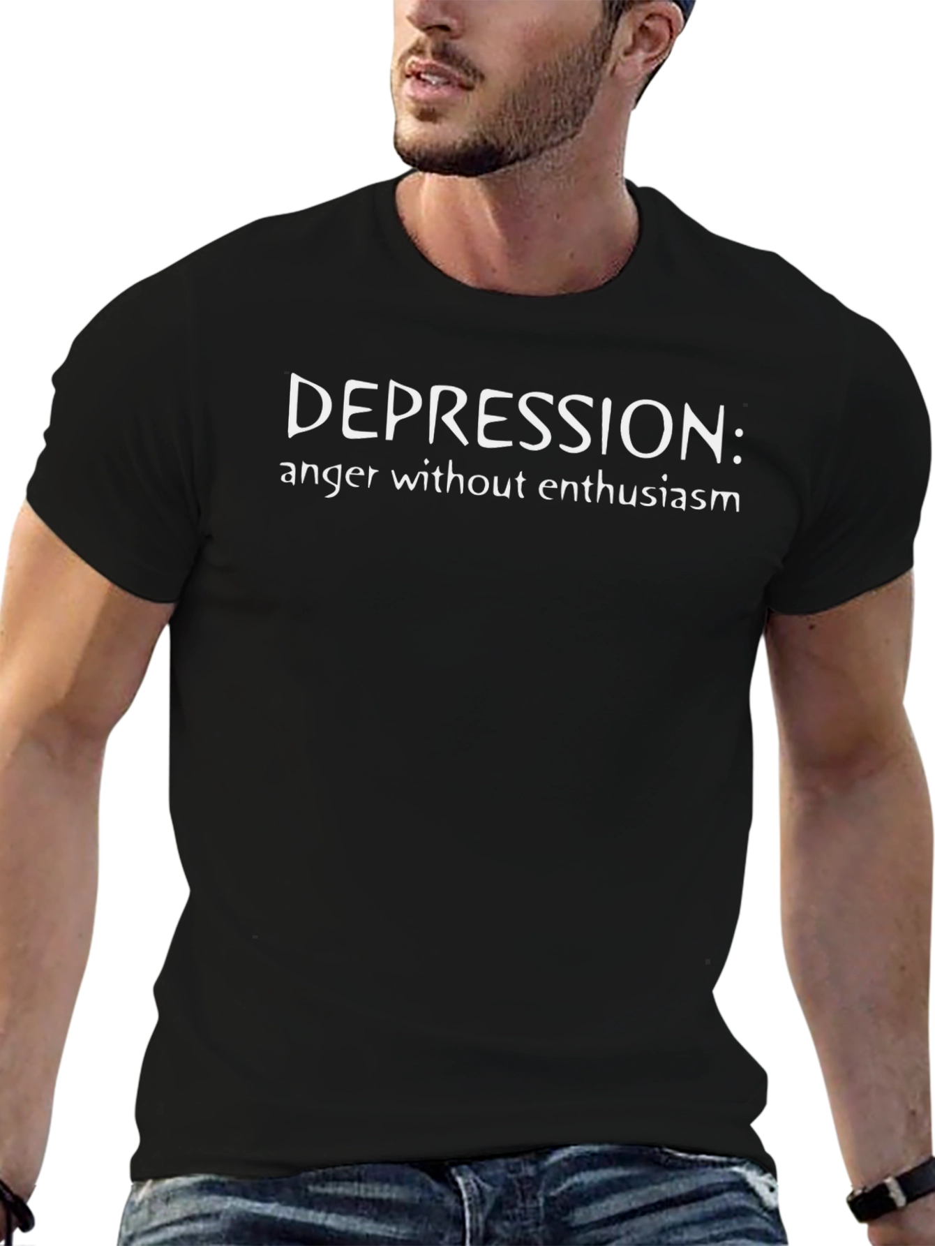Depression: Anger Without Enthusiasm - Graphic Tee