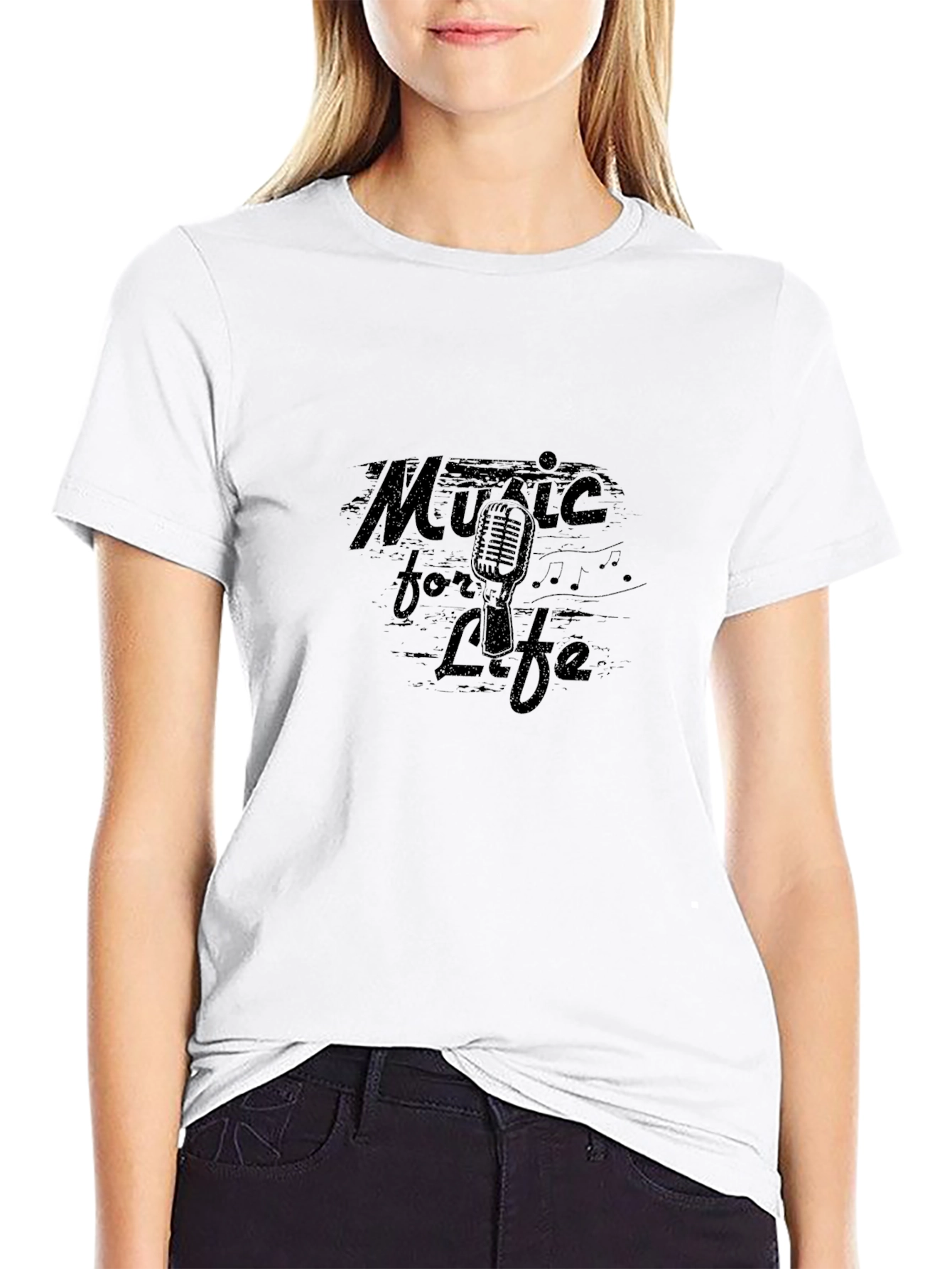 Music for Life Graphic T-Shirt