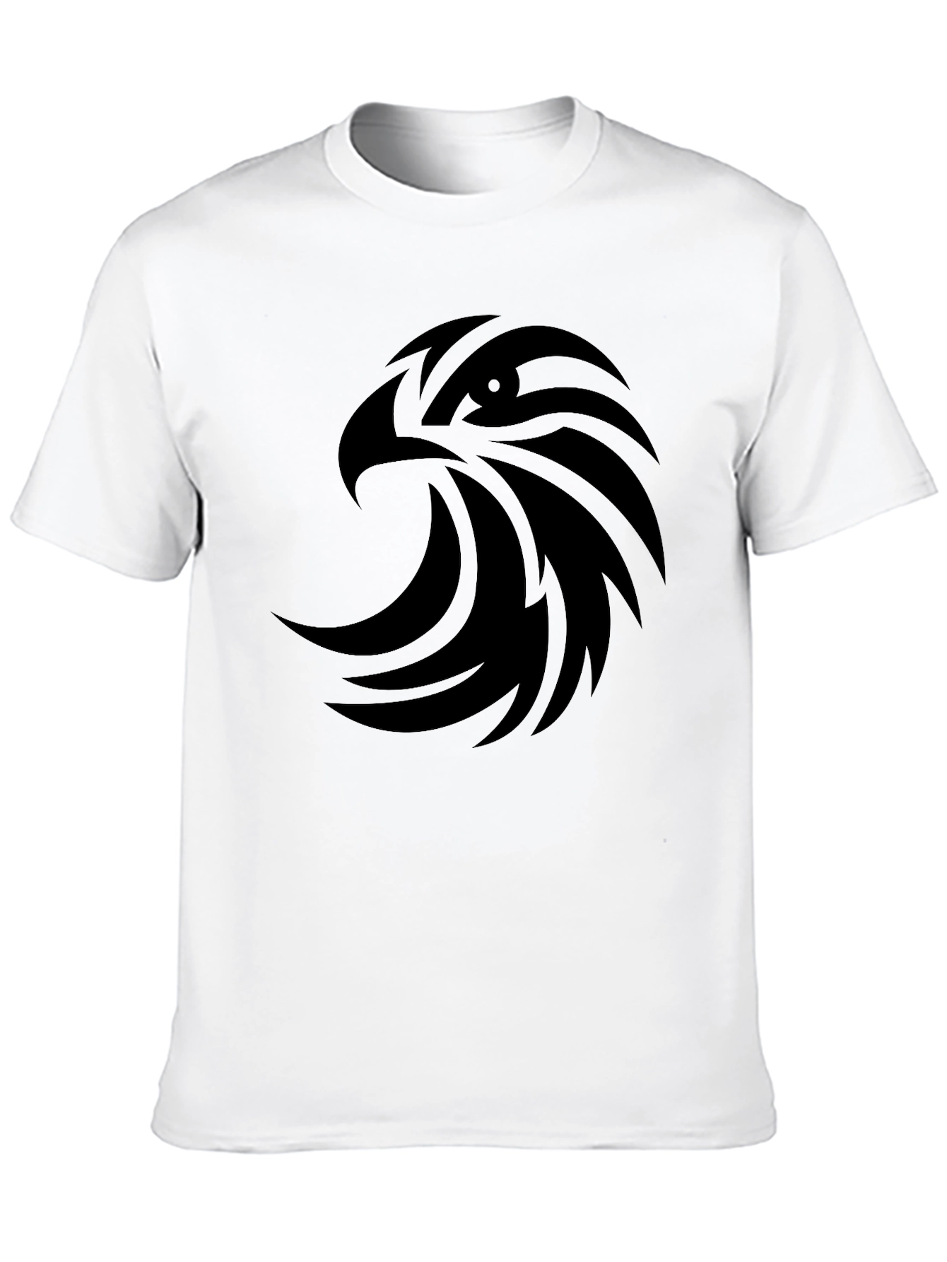 Black Eagle Graphic Tee - Mens Casual Style