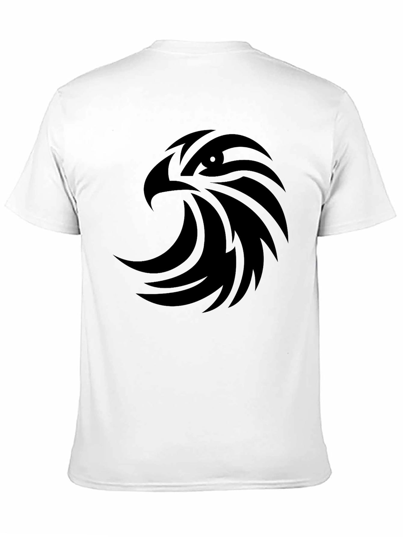 Black Eagle Graphic Tee - Mens Casual Style