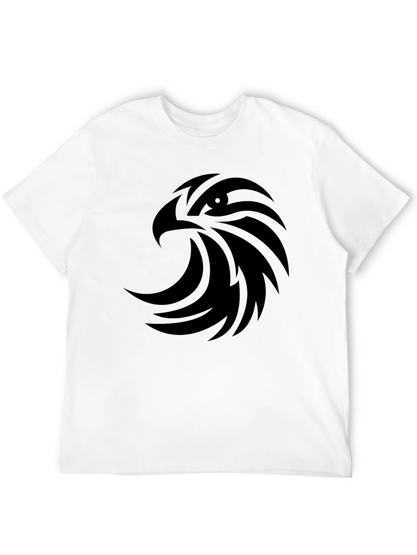 Black Eagle Graphic Tee - Mens Casual Style