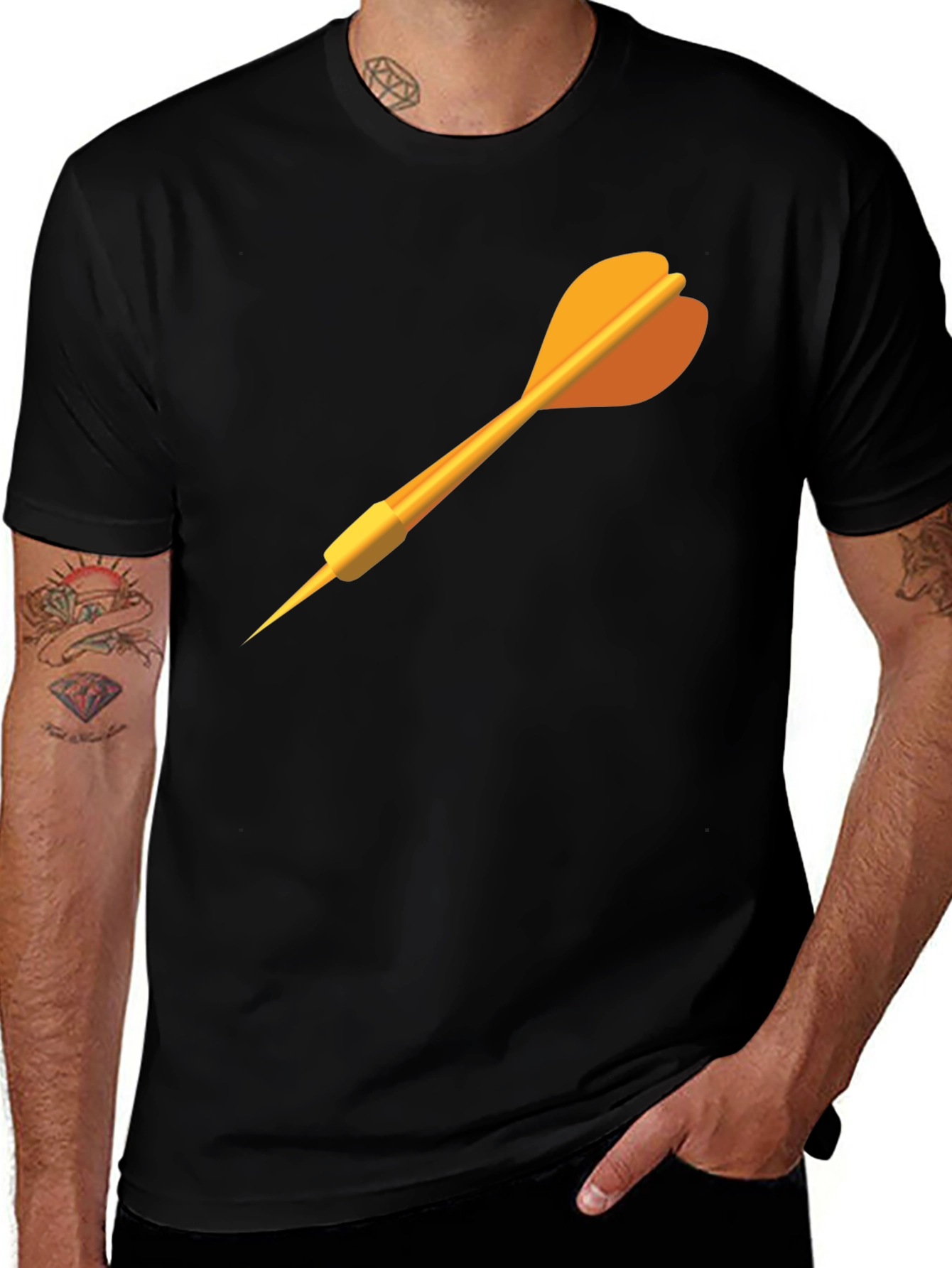 Dart T-Shirt - Bullseye Design Tee