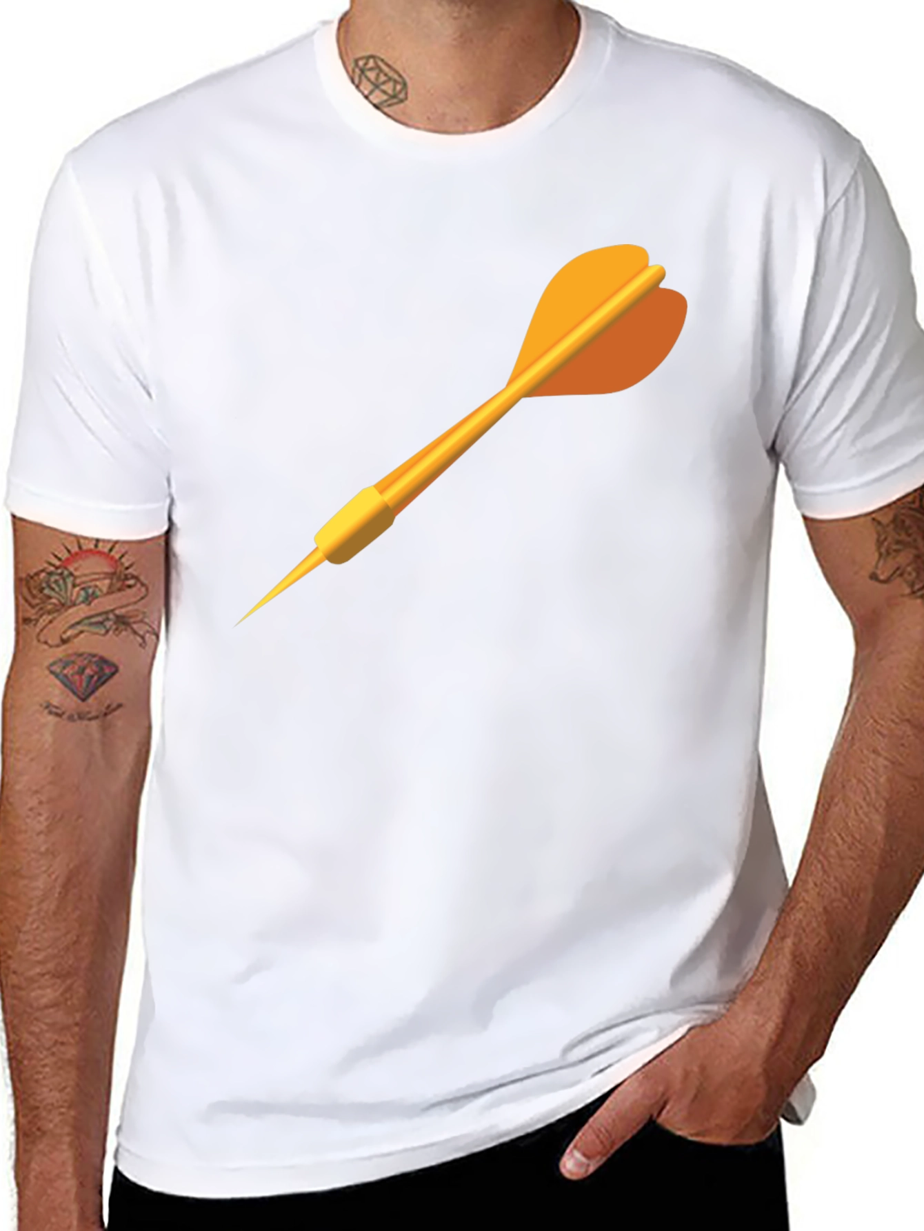 Dart T-Shirt - Bullseye Design Tee