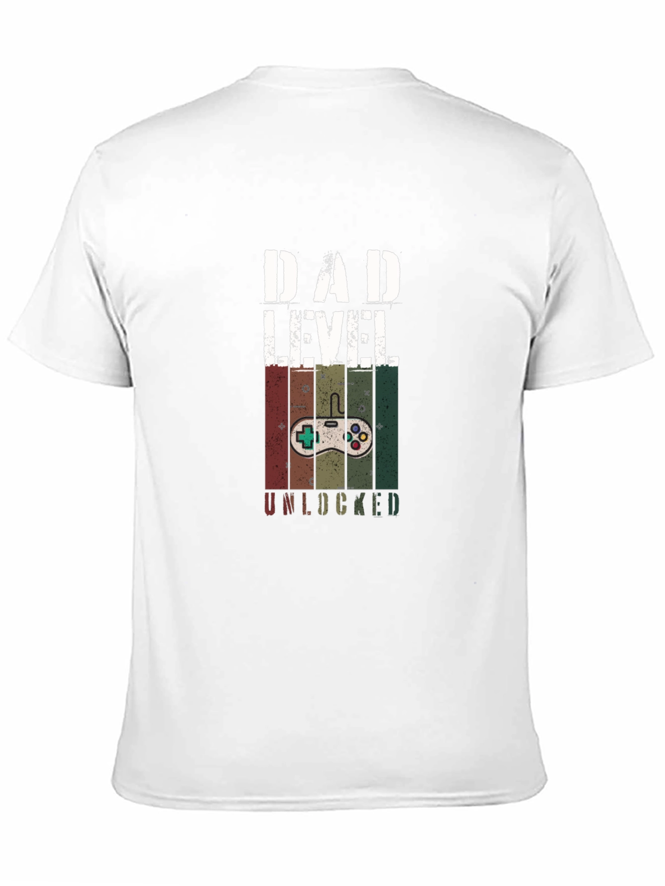 Dad Level Unlocked Gaming T-Shirt