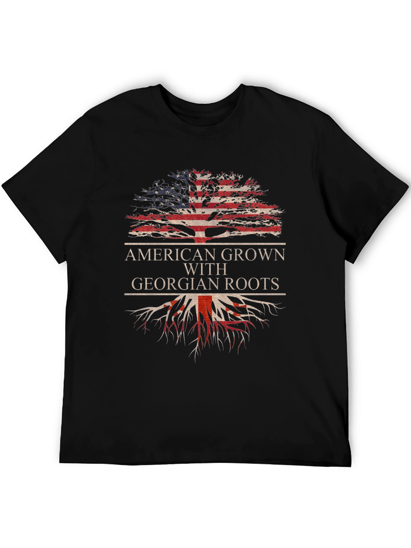 American Grown with Georgian Roots T-Shirt