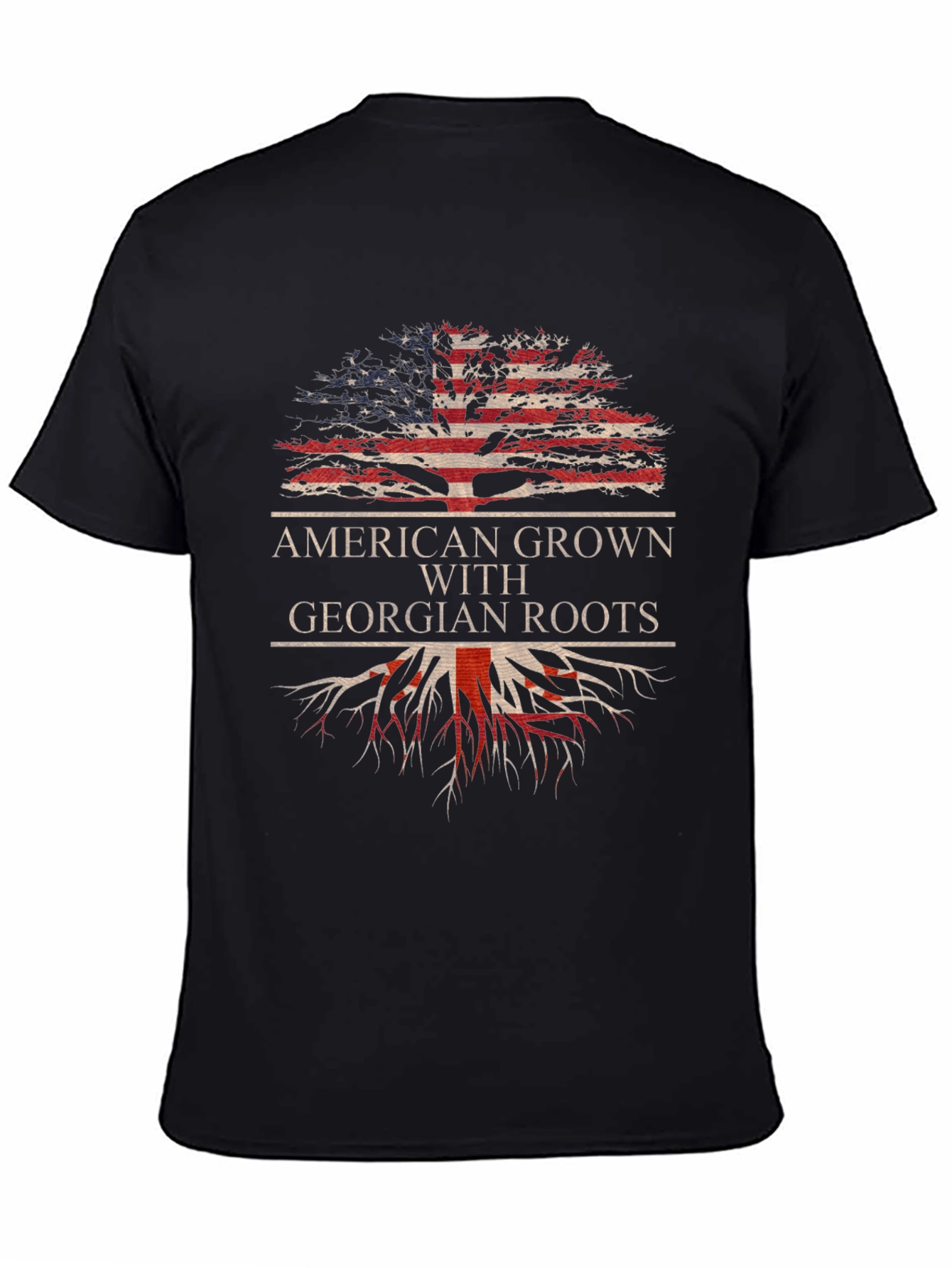 American Grown with Georgian Roots T-Shirt