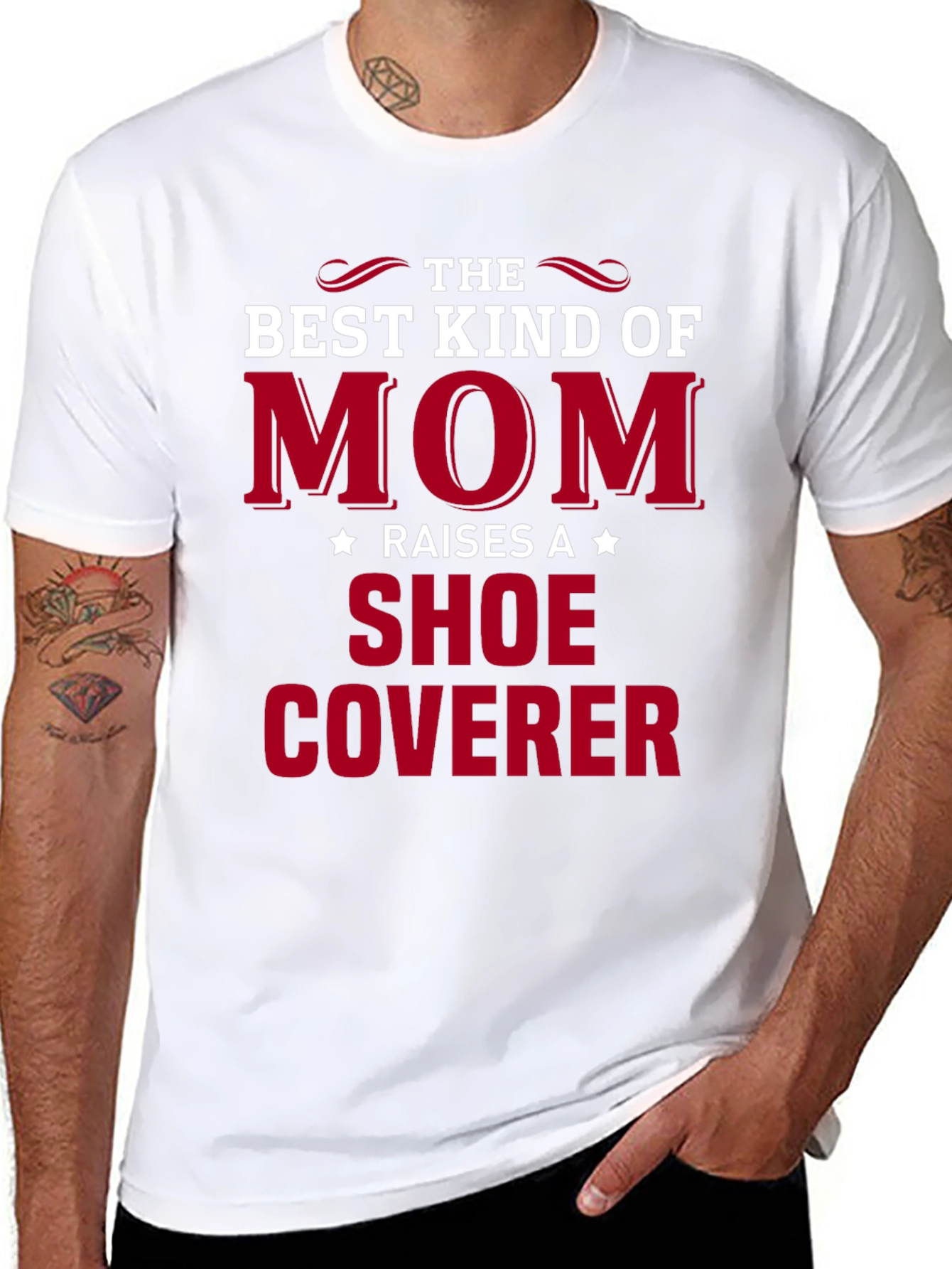 Best Mom Shoe Coverer T-Shirt