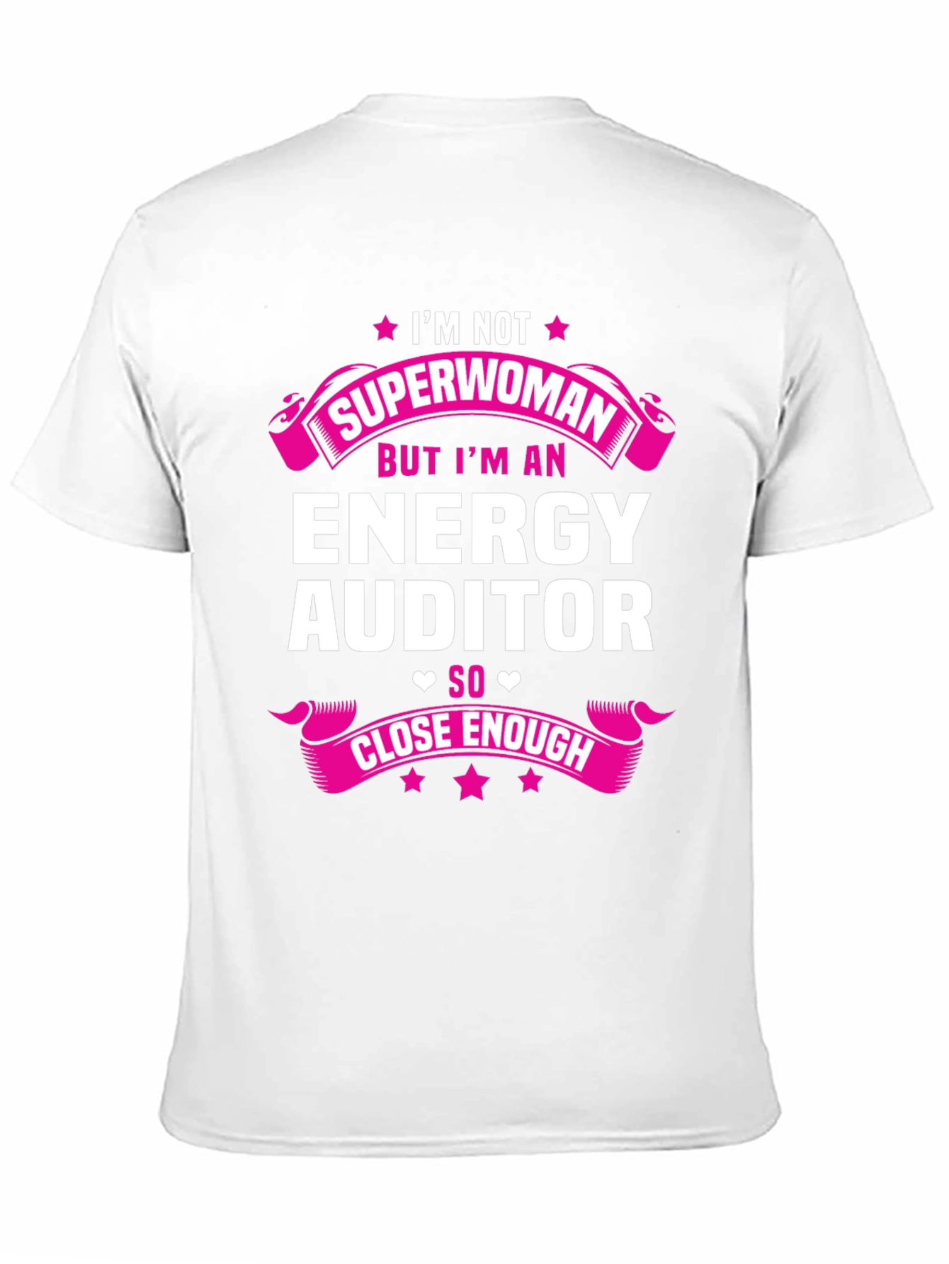 Energy Auditor Superwoman Funny T-Shirt