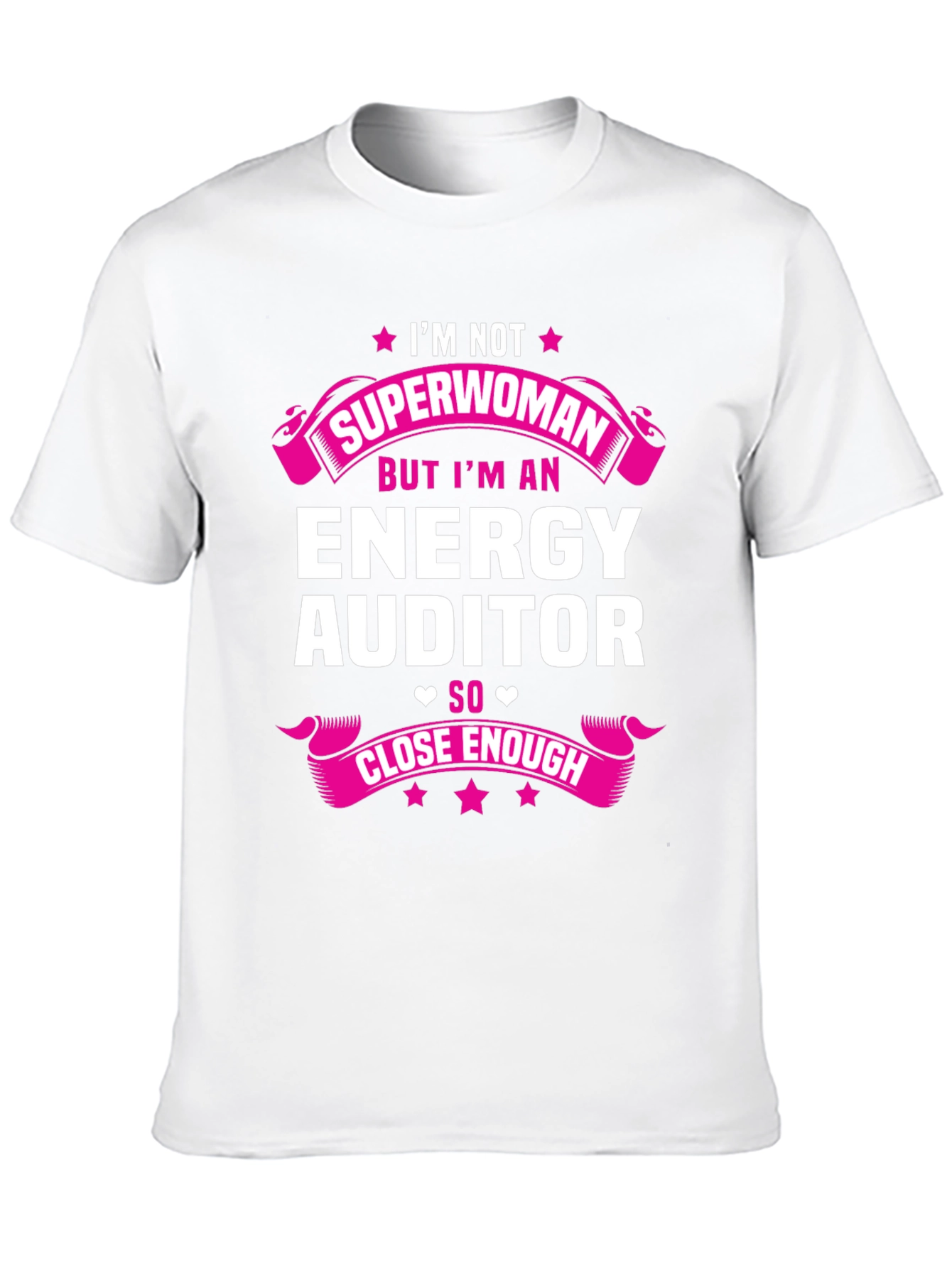 Energy Auditor Superwoman Funny T-Shirt