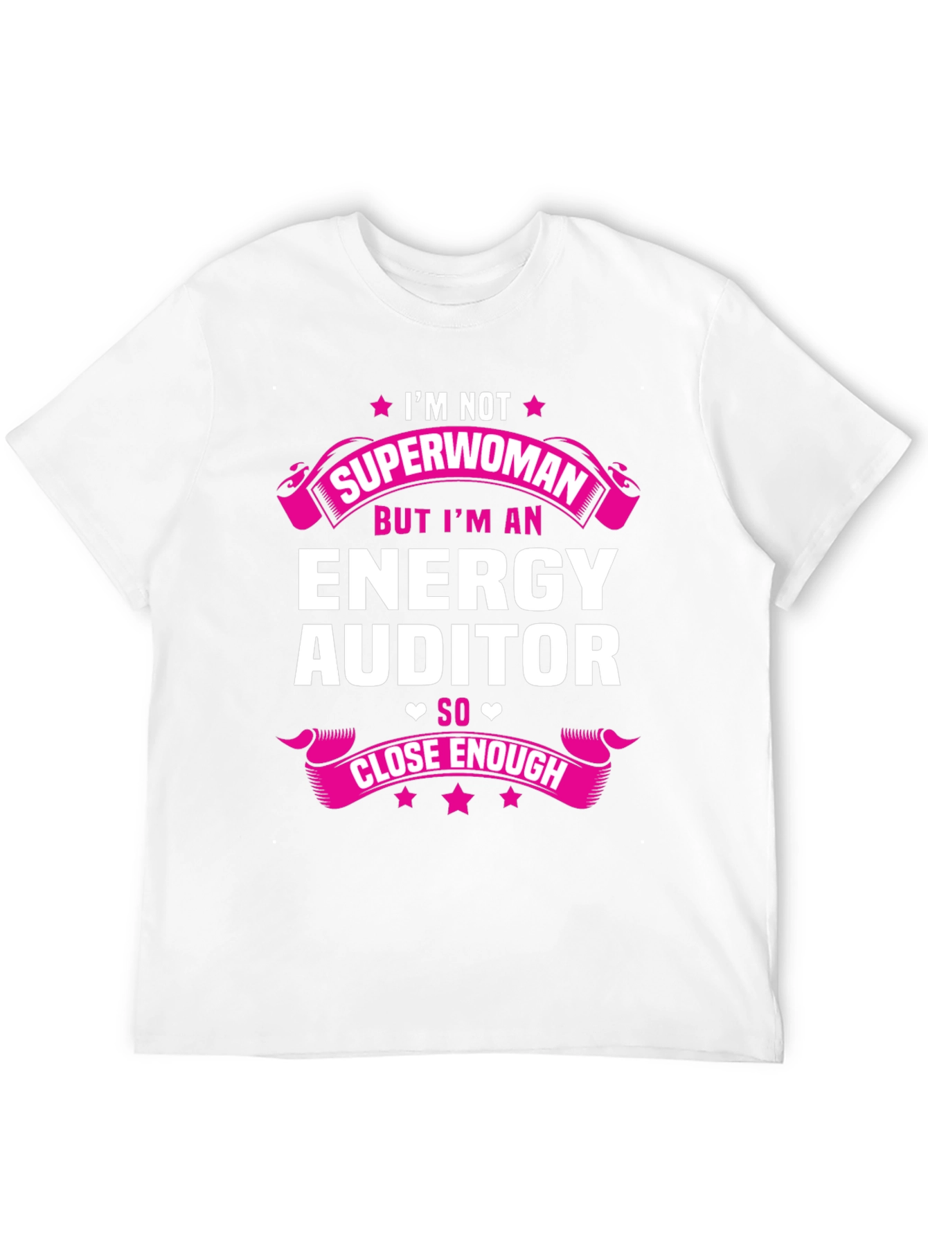 Energy Auditor Superwoman Funny T-Shirt