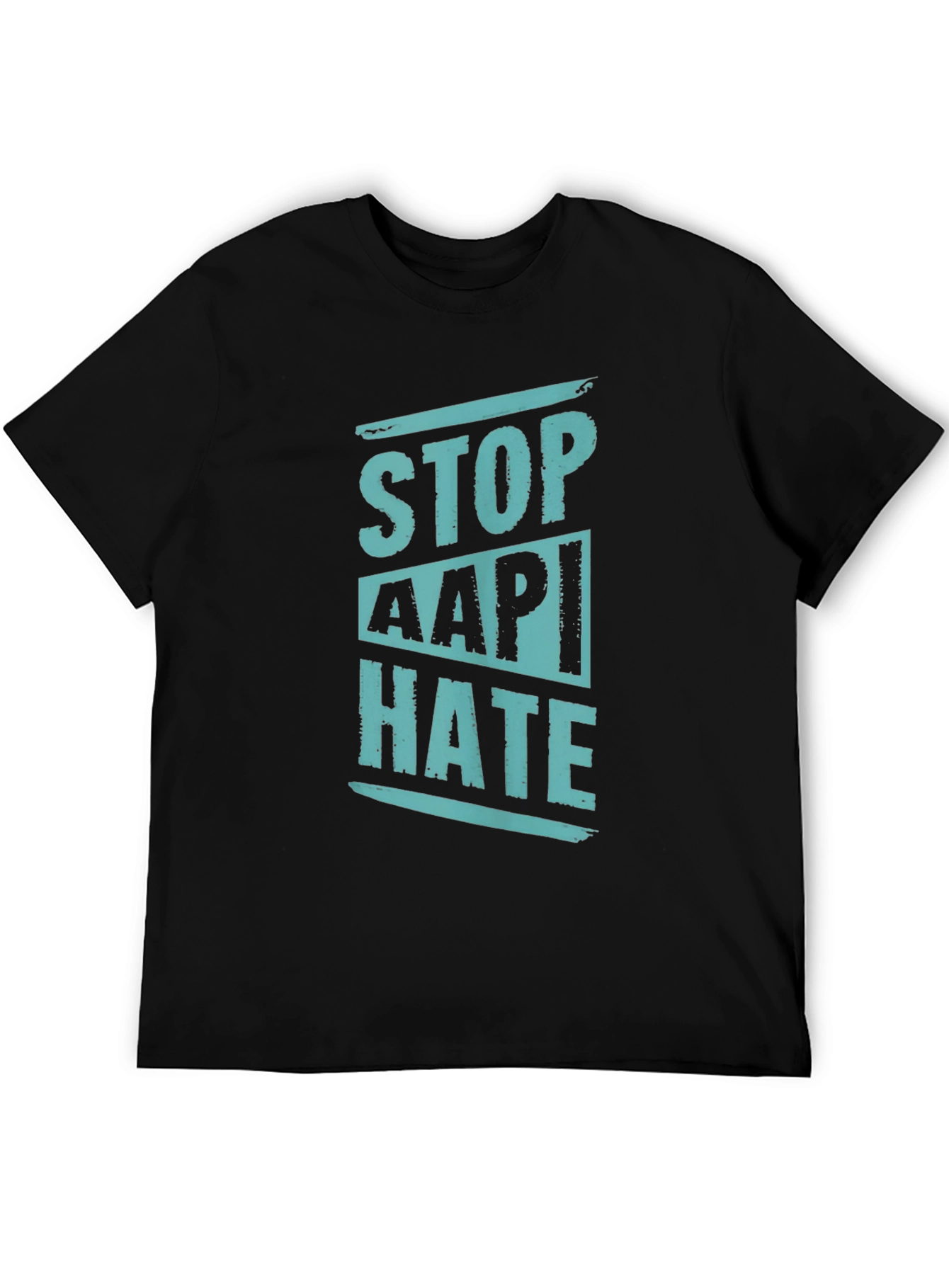 Stop AAPI Hate Graphic Tee - Black
