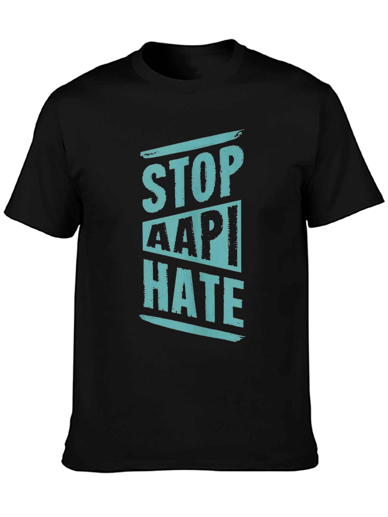 Stop AAPI Hate Graphic Tee - Black
