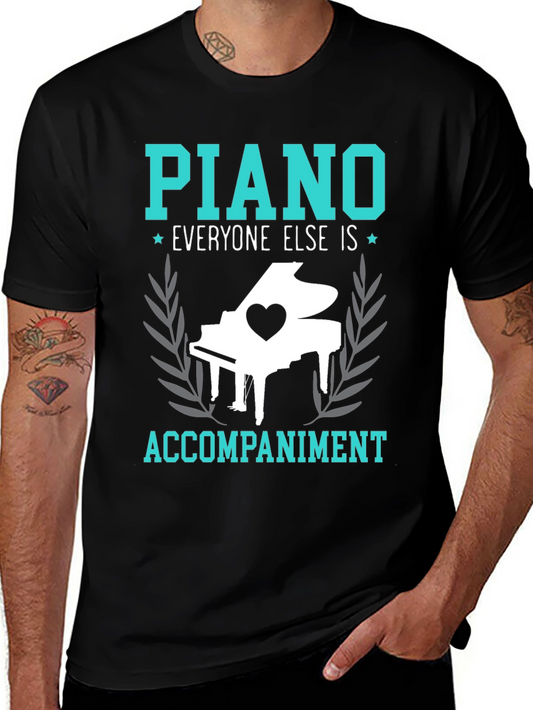 Piano Accompaniment Graphic Tee