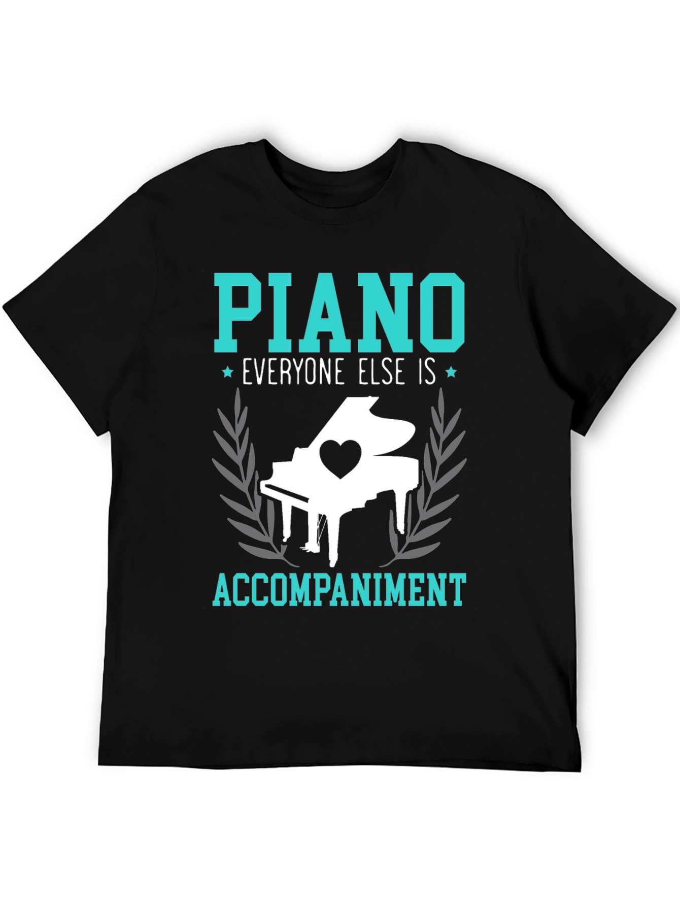 Piano Accompaniment Graphic Tee
