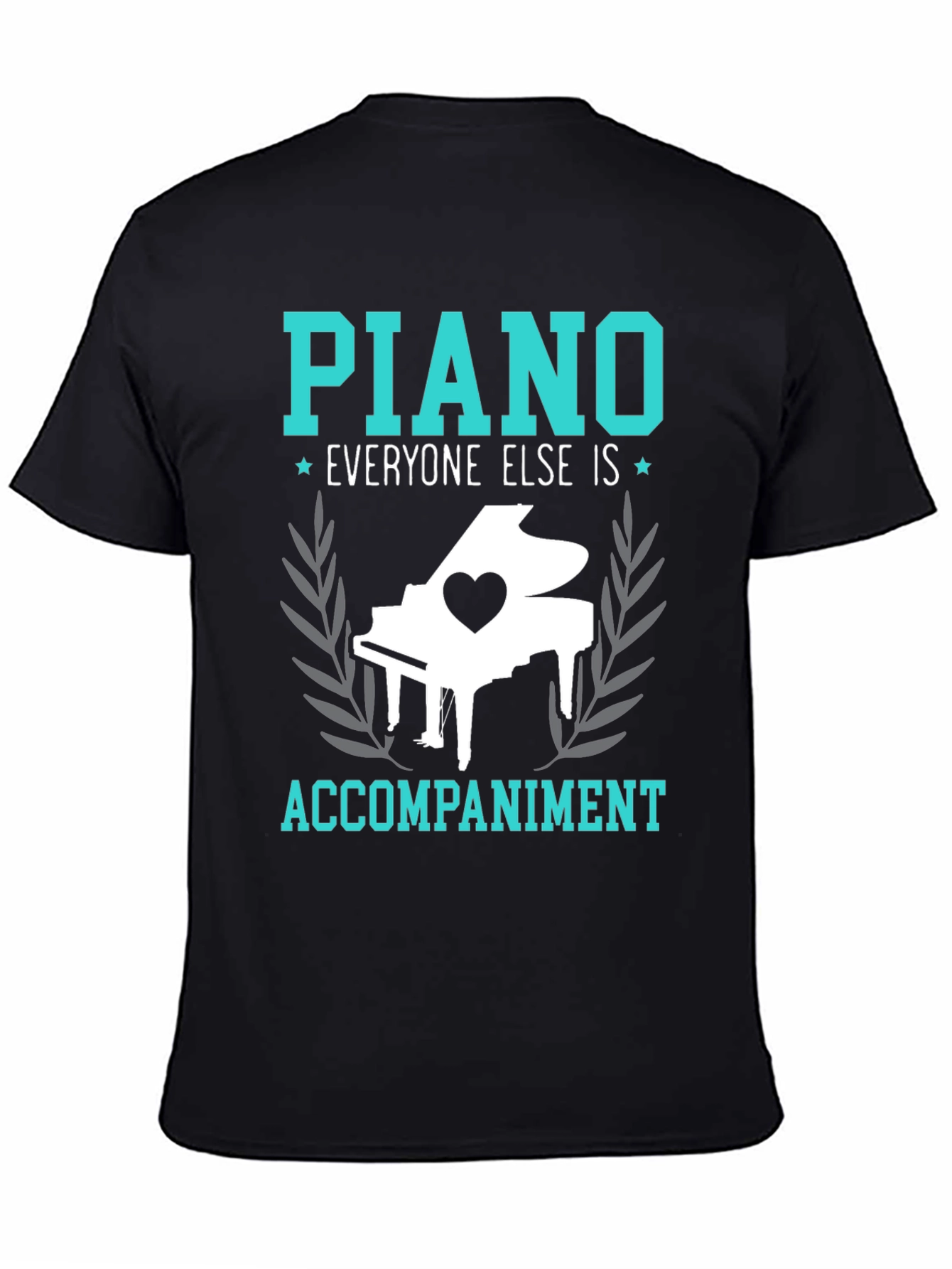Piano Accompaniment Graphic Tee