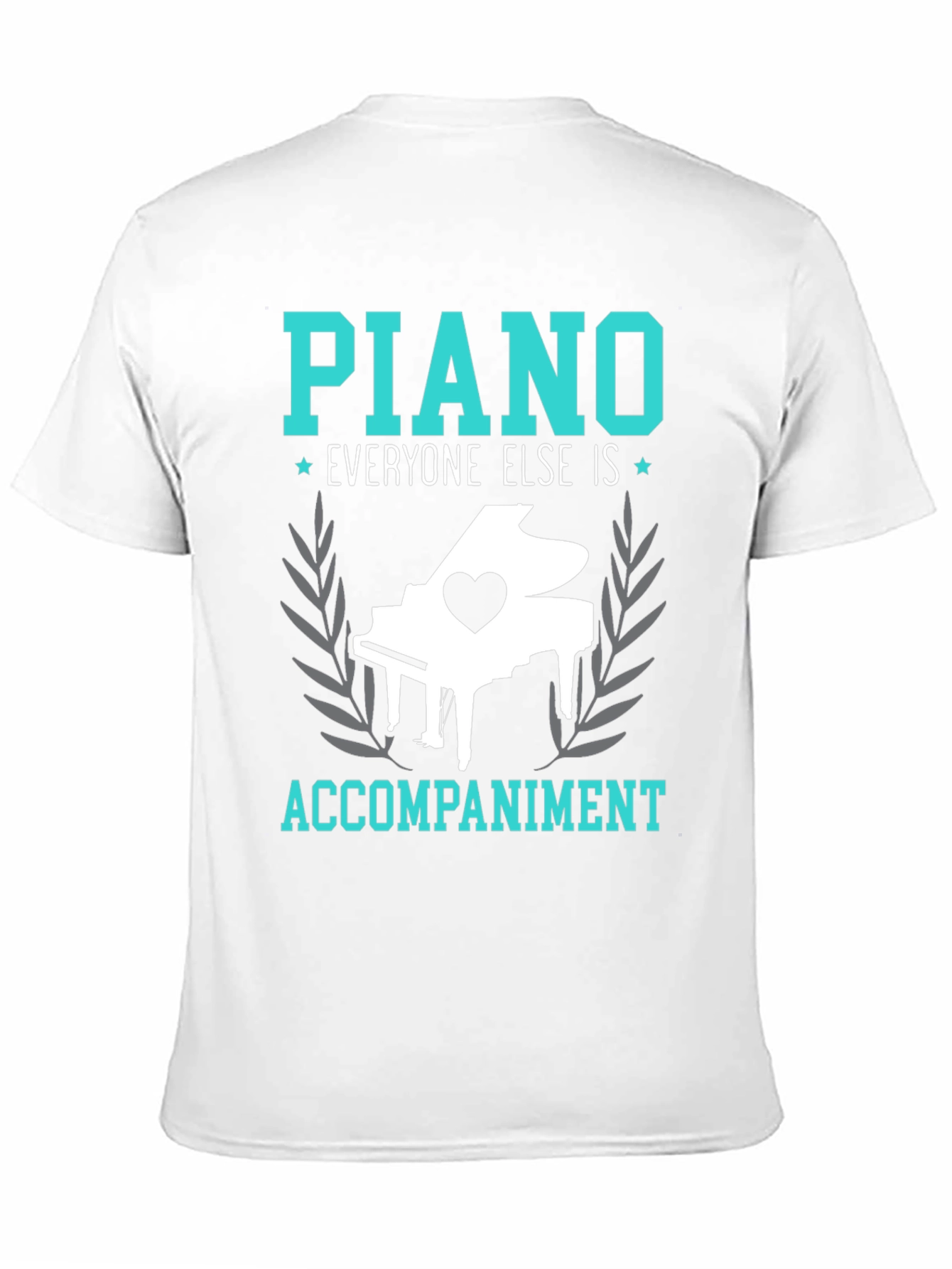 Piano Accompaniment Graphic Tee