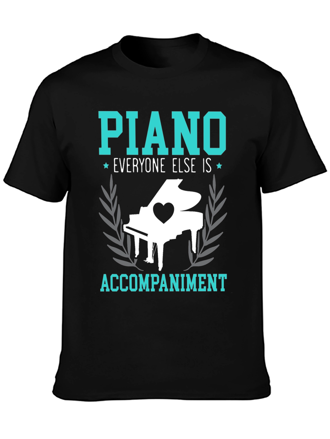 Piano Accompaniment Graphic Tee