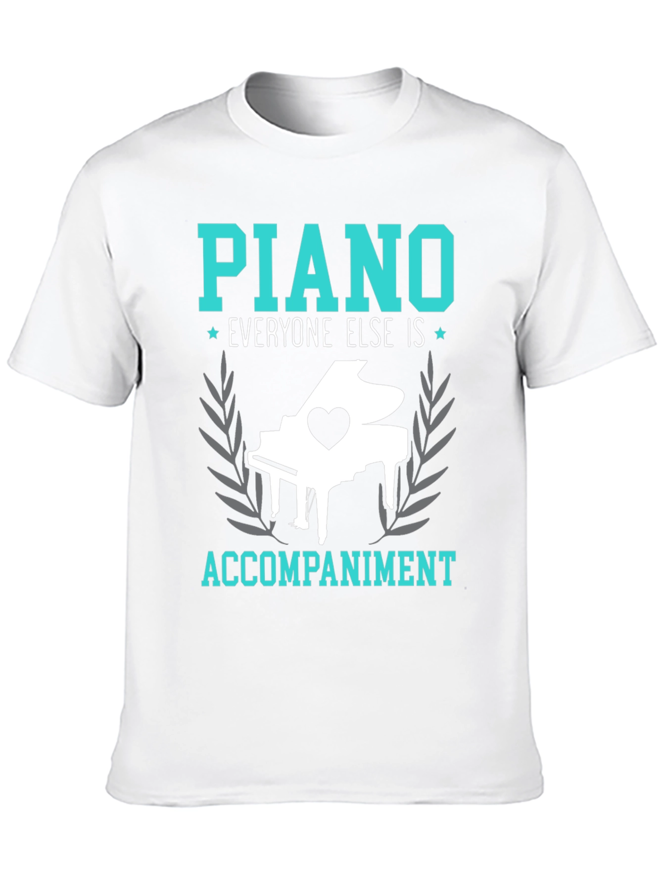 Piano Accompaniment Graphic Tee