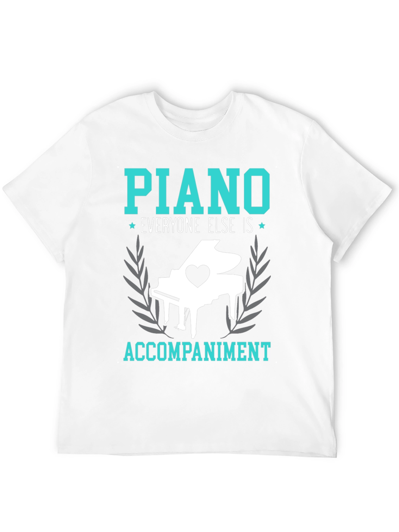 Piano Accompaniment Graphic Tee