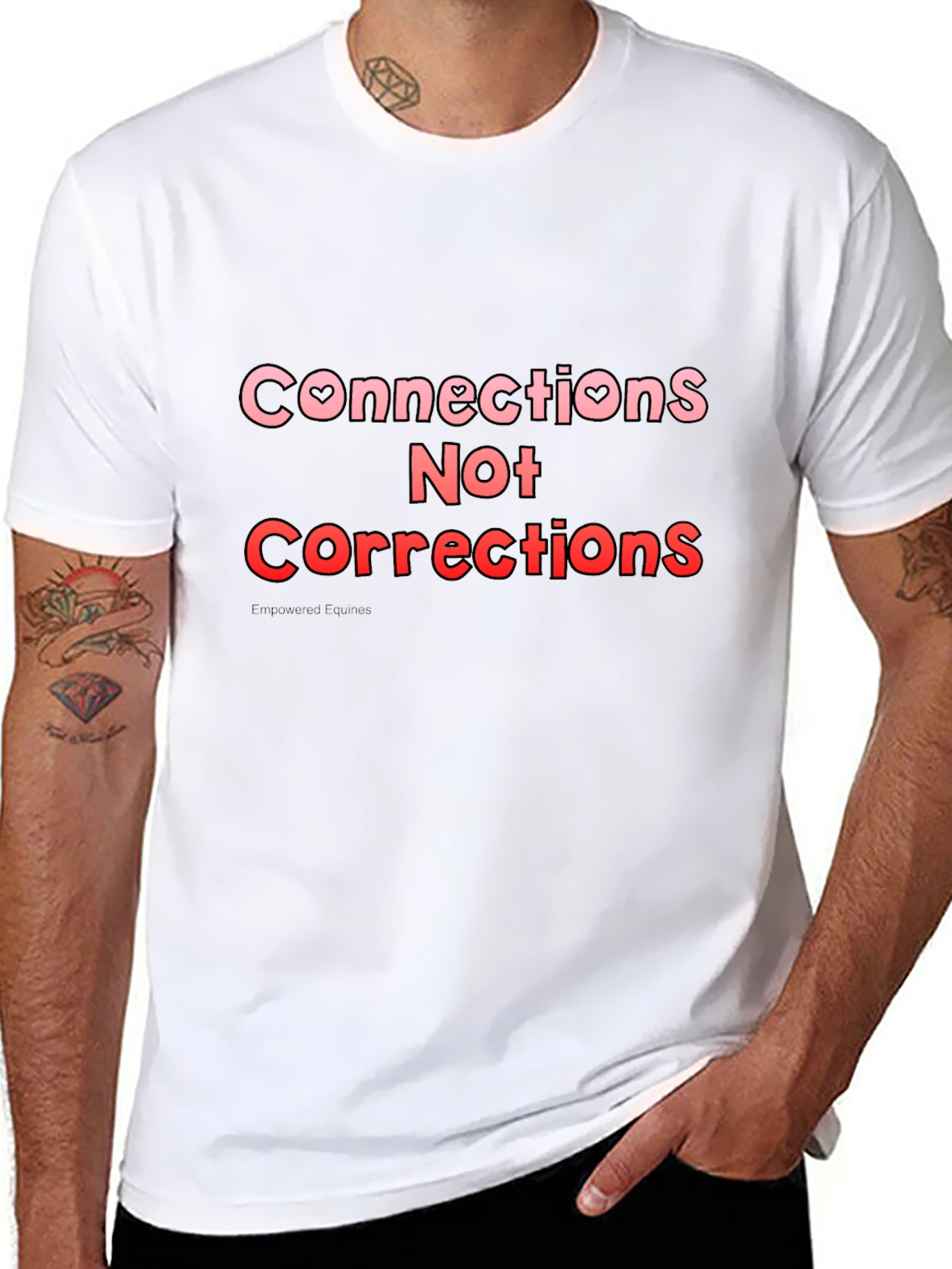 Connections Not Corrections Graphic Tee