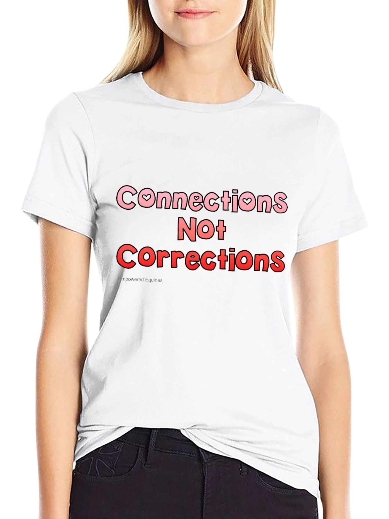 Connections Not Corrections Graphic Tee