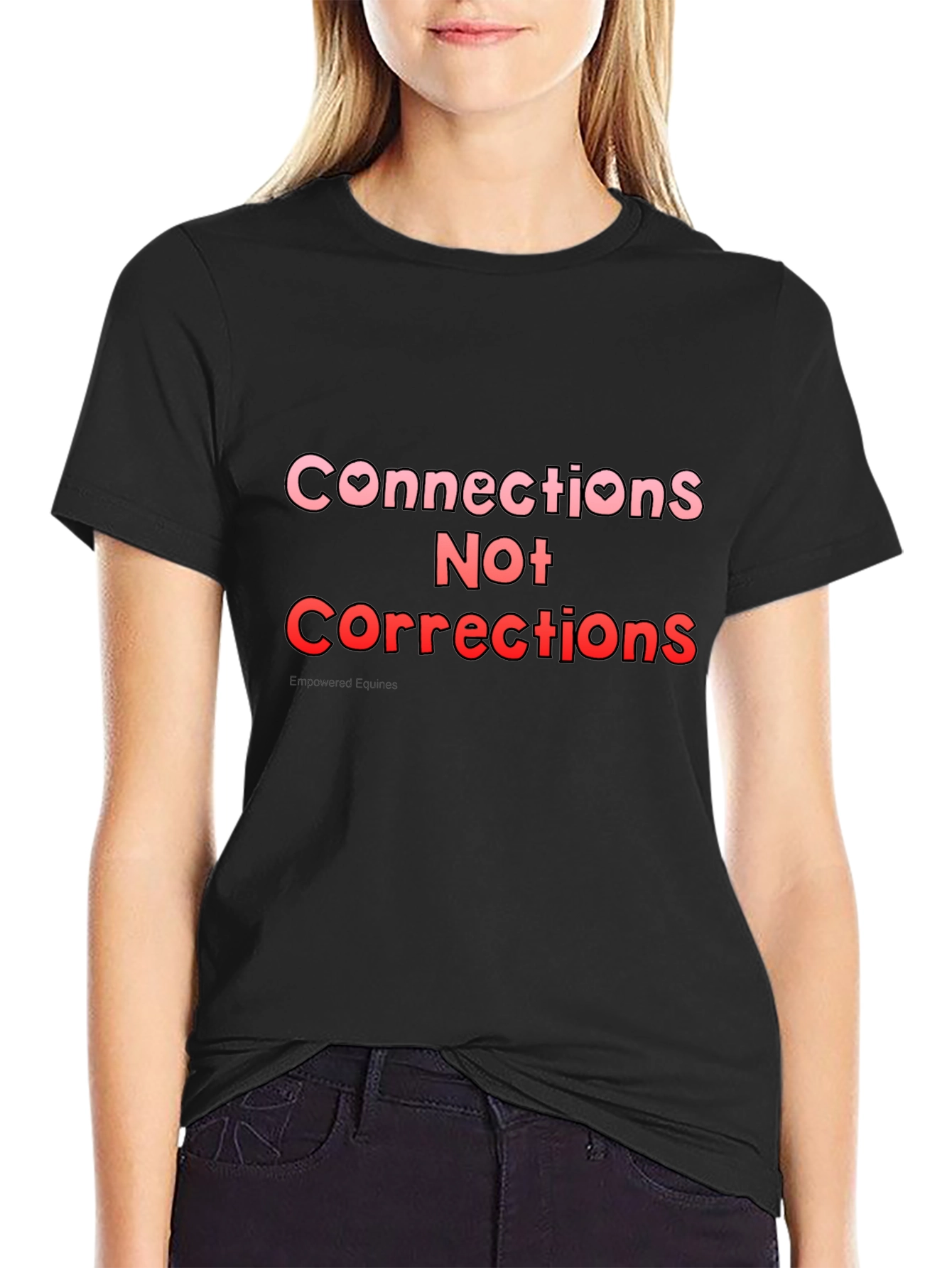 Connections Not Corrections Graphic Tee