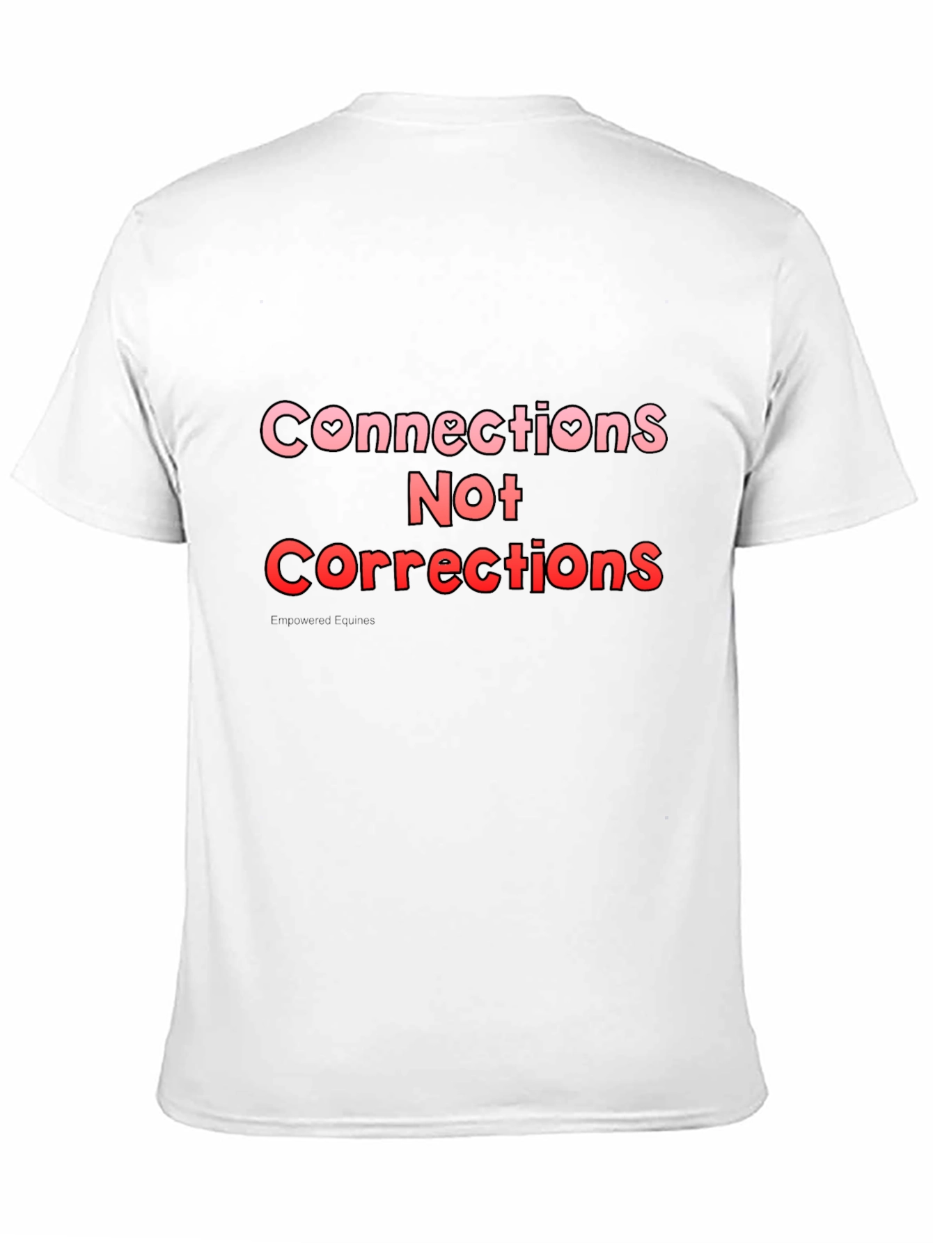 Connections Not Corrections Graphic Tee