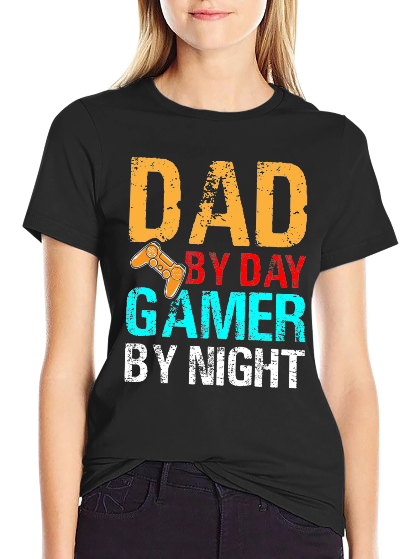 Dad Gamer T-Shirt: Funny Fathers Day Gift