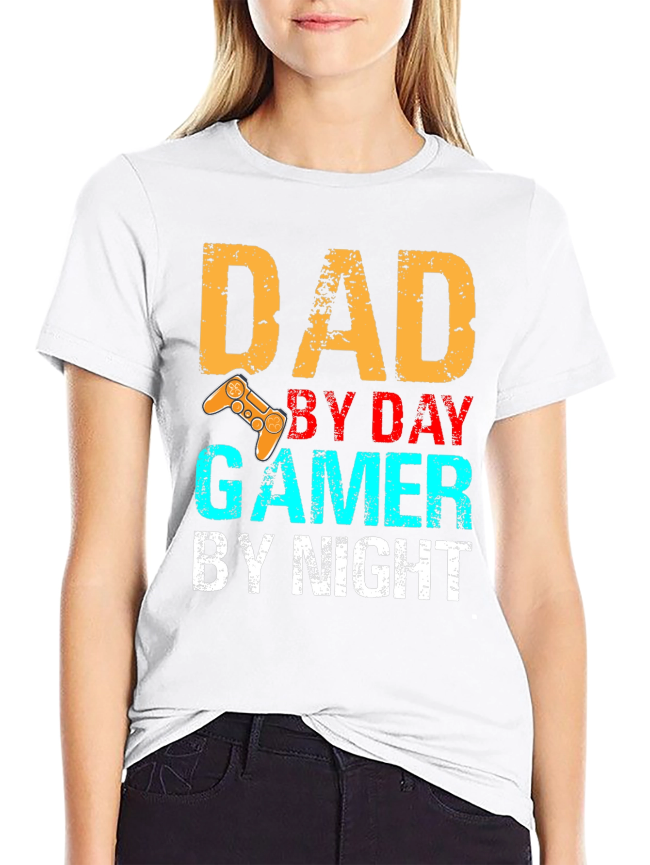 Dad Gamer T-Shirt: Funny Fathers Day Gift