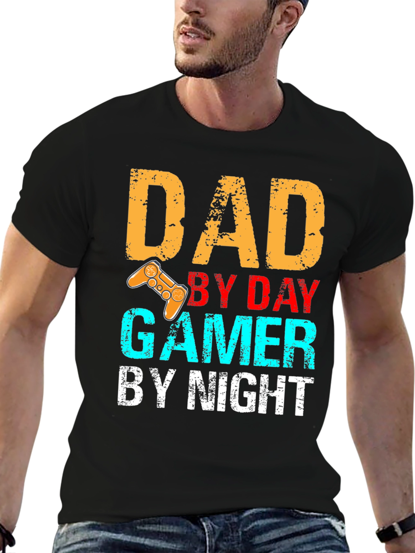 Dad Gamer T-Shirt: Funny Fathers Day Gift