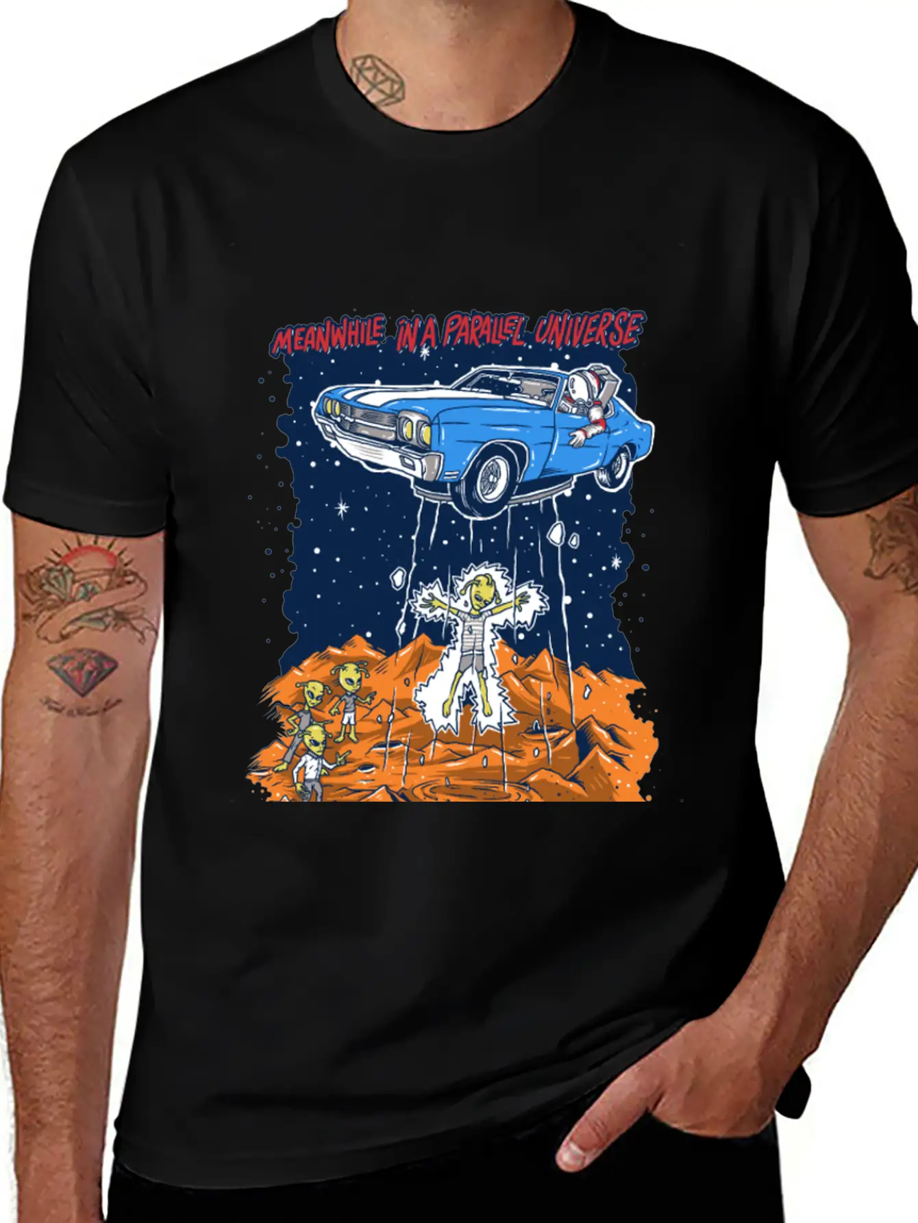 UFO In Parallel Universe Unisex Casual T-Shirt – Clean Design For Daily Comfort