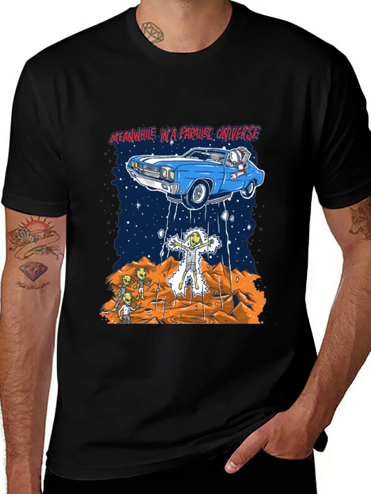 UFO In Parallel Universe Unisex Casual T-Shirt – Clean Design For Daily Comfort