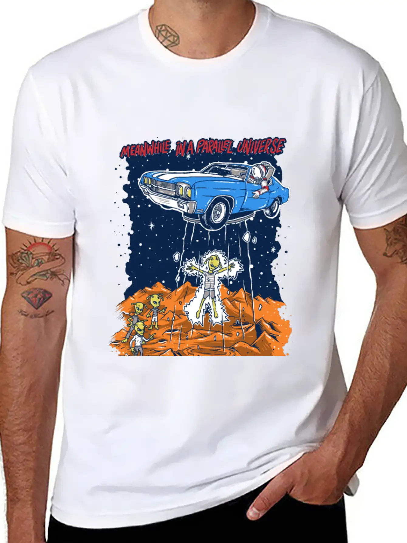 UFO In Parallel Universe Unisex Casual T-Shirt – Clean Design For Daily Comfort