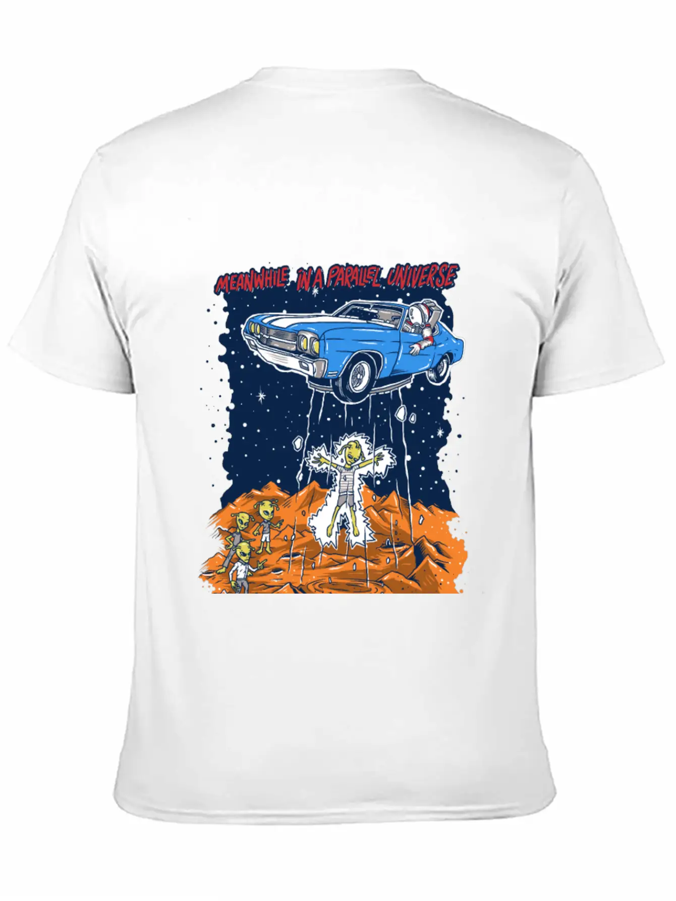 UFO In Parallel Universe Unisex Casual T-Shirt – Clean Design For Daily Comfort