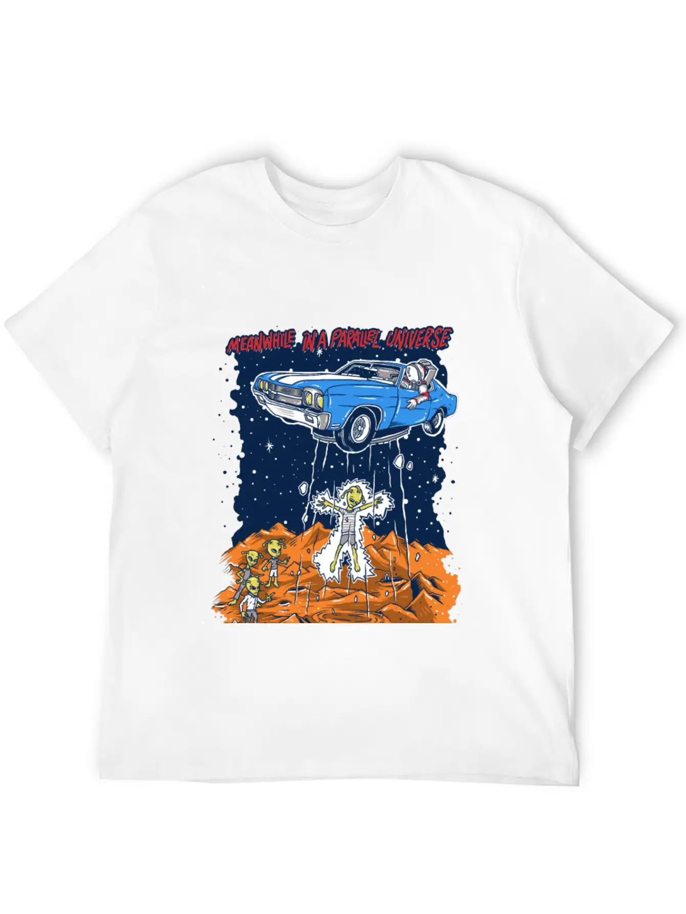 UFO In Parallel Universe Unisex Casual T-Shirt – Clean Design For Daily Comfort