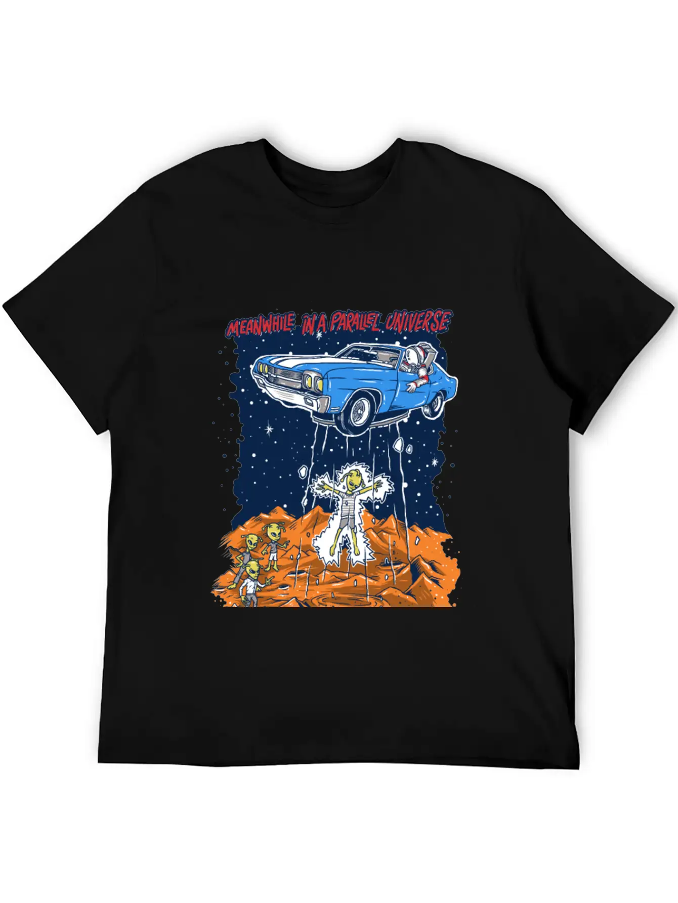 UFO In Parallel Universe Unisex Casual T-Shirt – Clean Design For Daily Comfort