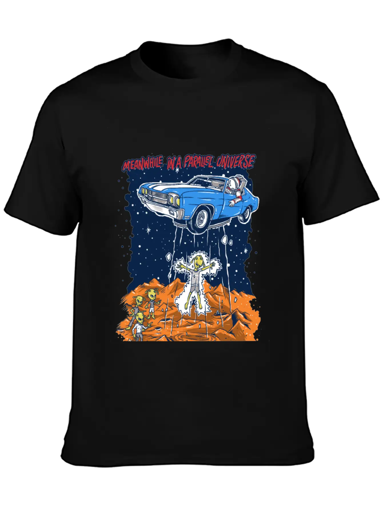 UFO In Parallel Universe Unisex Casual T-Shirt – Clean Design For Daily Comfort