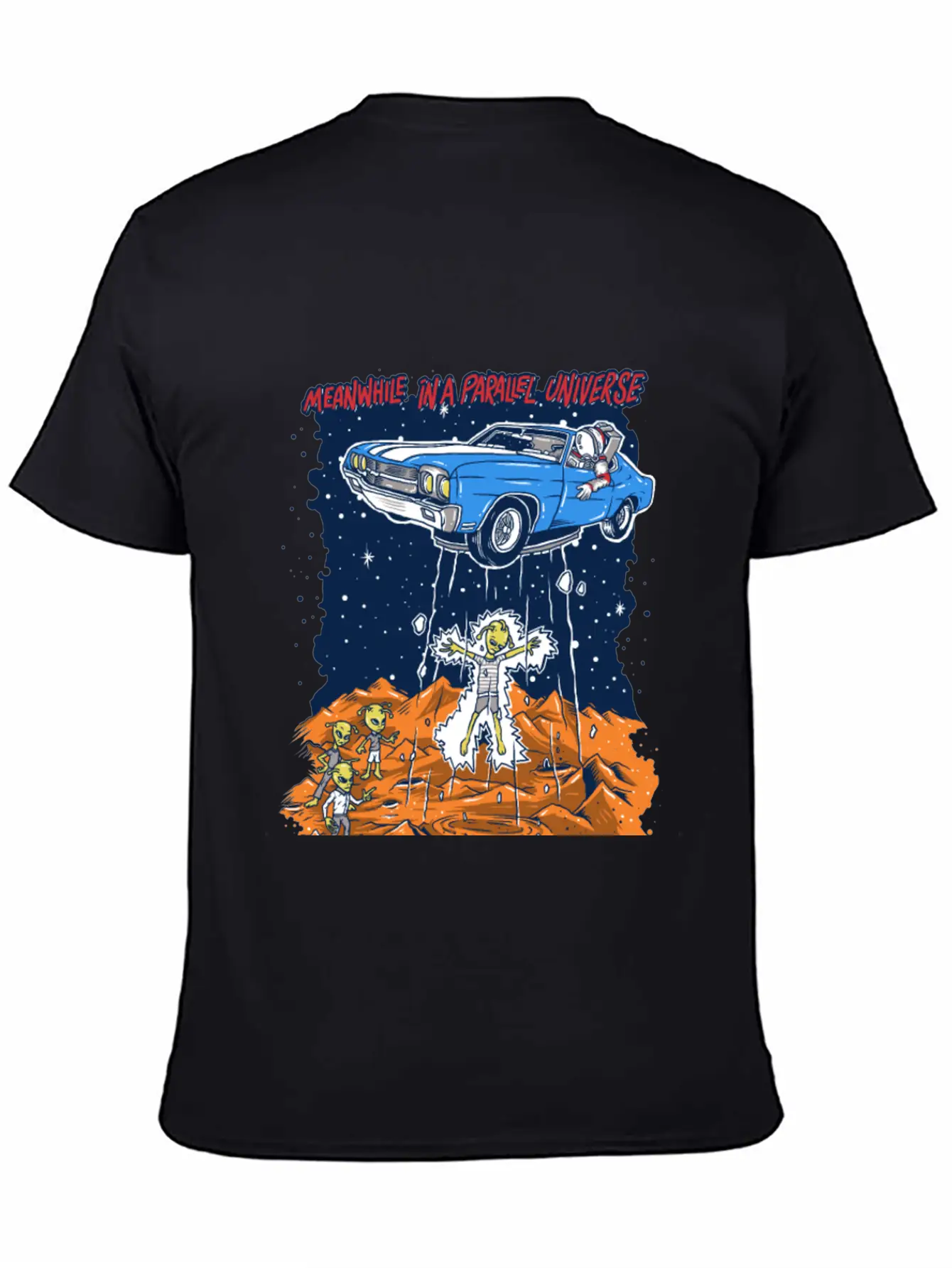 UFO In Parallel Universe Unisex Casual T-Shirt – Clean Design For Daily Comfort