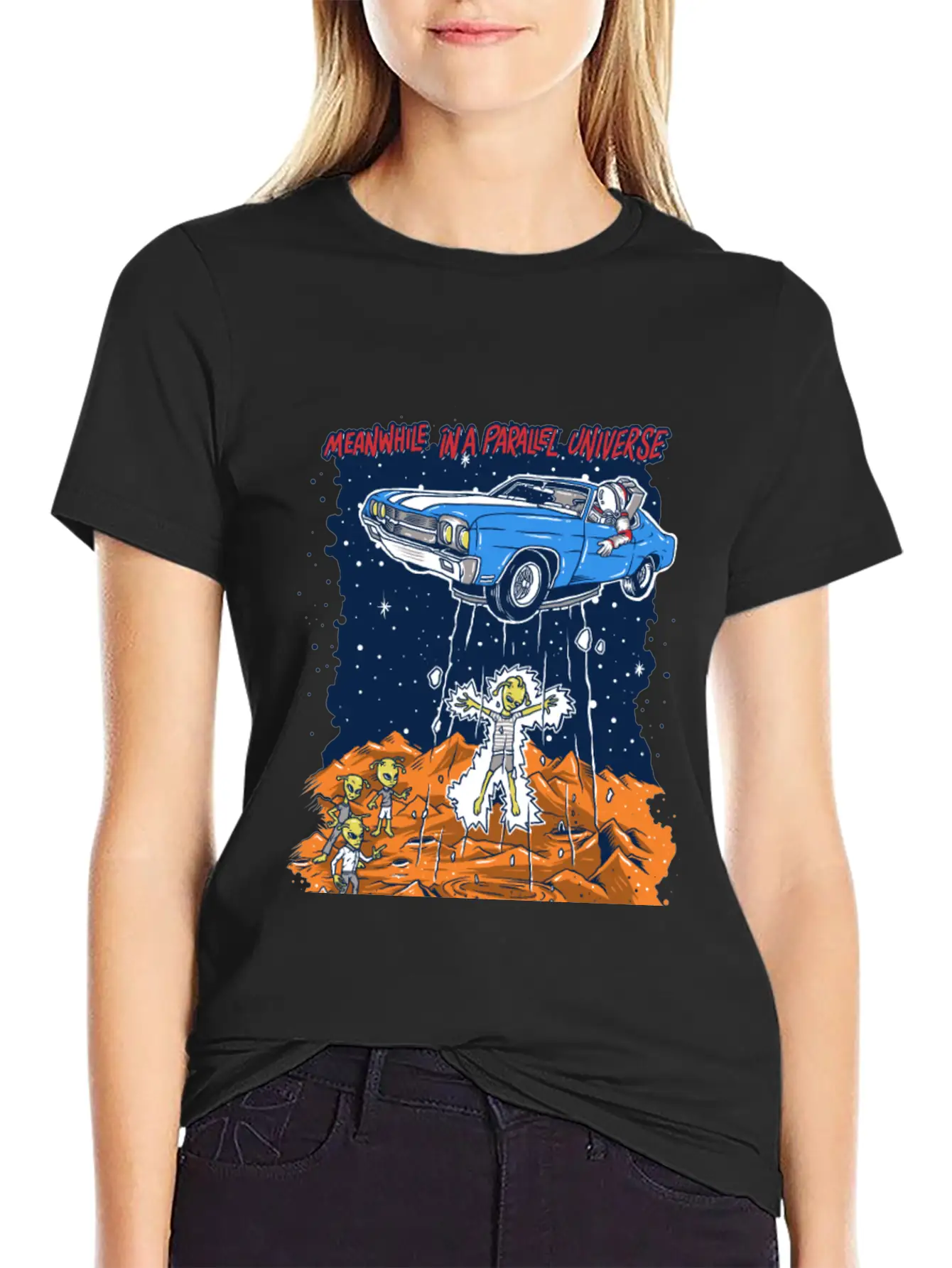 UFO In Parallel Universe Unisex Casual T-Shirt – Clean Design For Daily Comfort