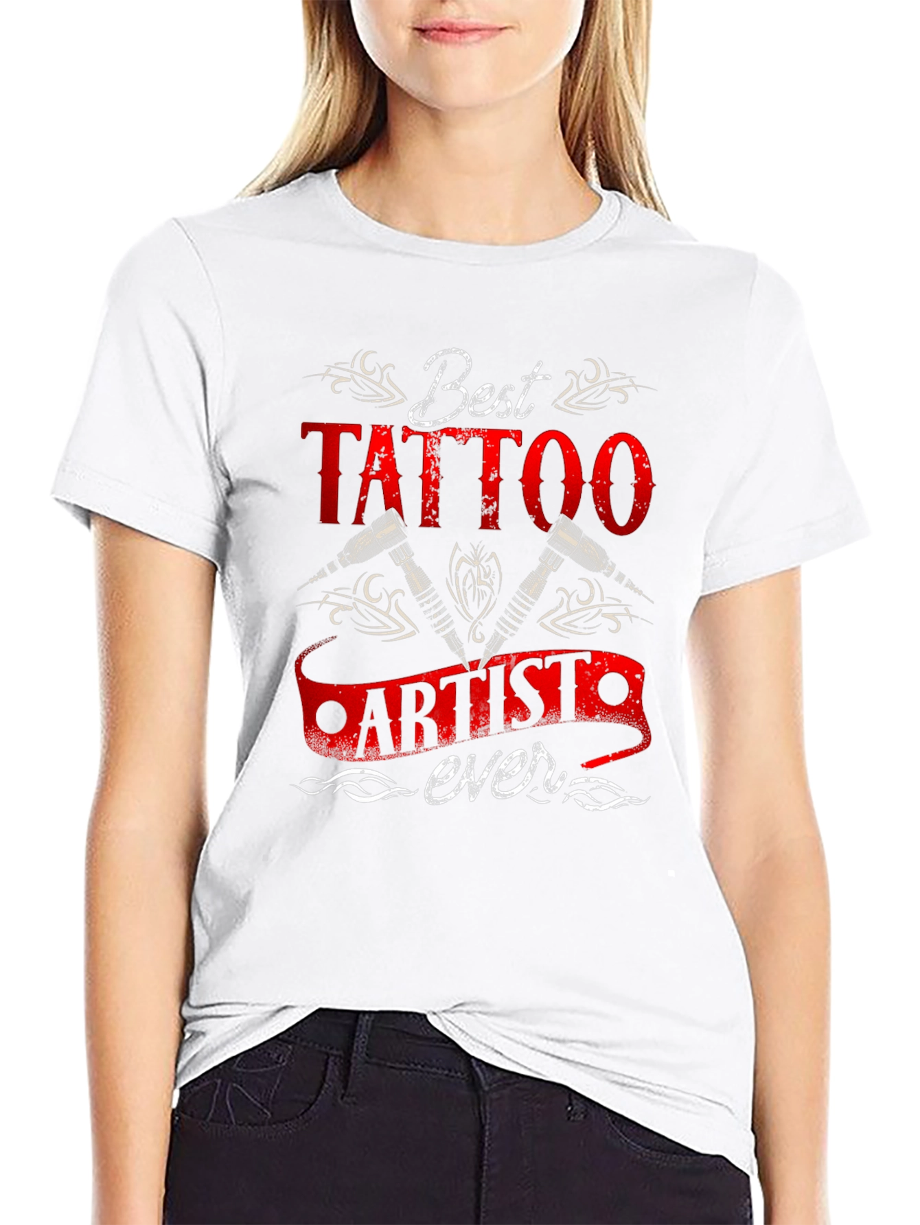 Best Tattoo Artist Ever Black T-Shirt