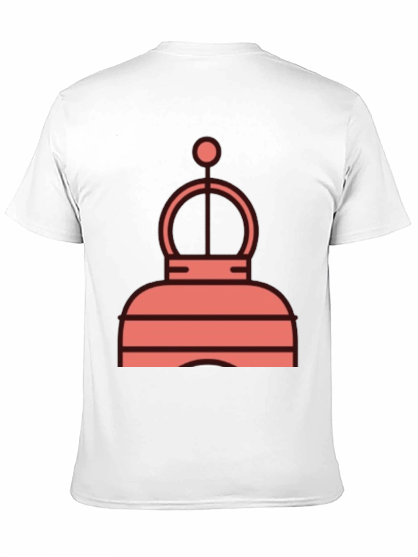 Abstract Crown Graphic T-Shirt - Modern Style