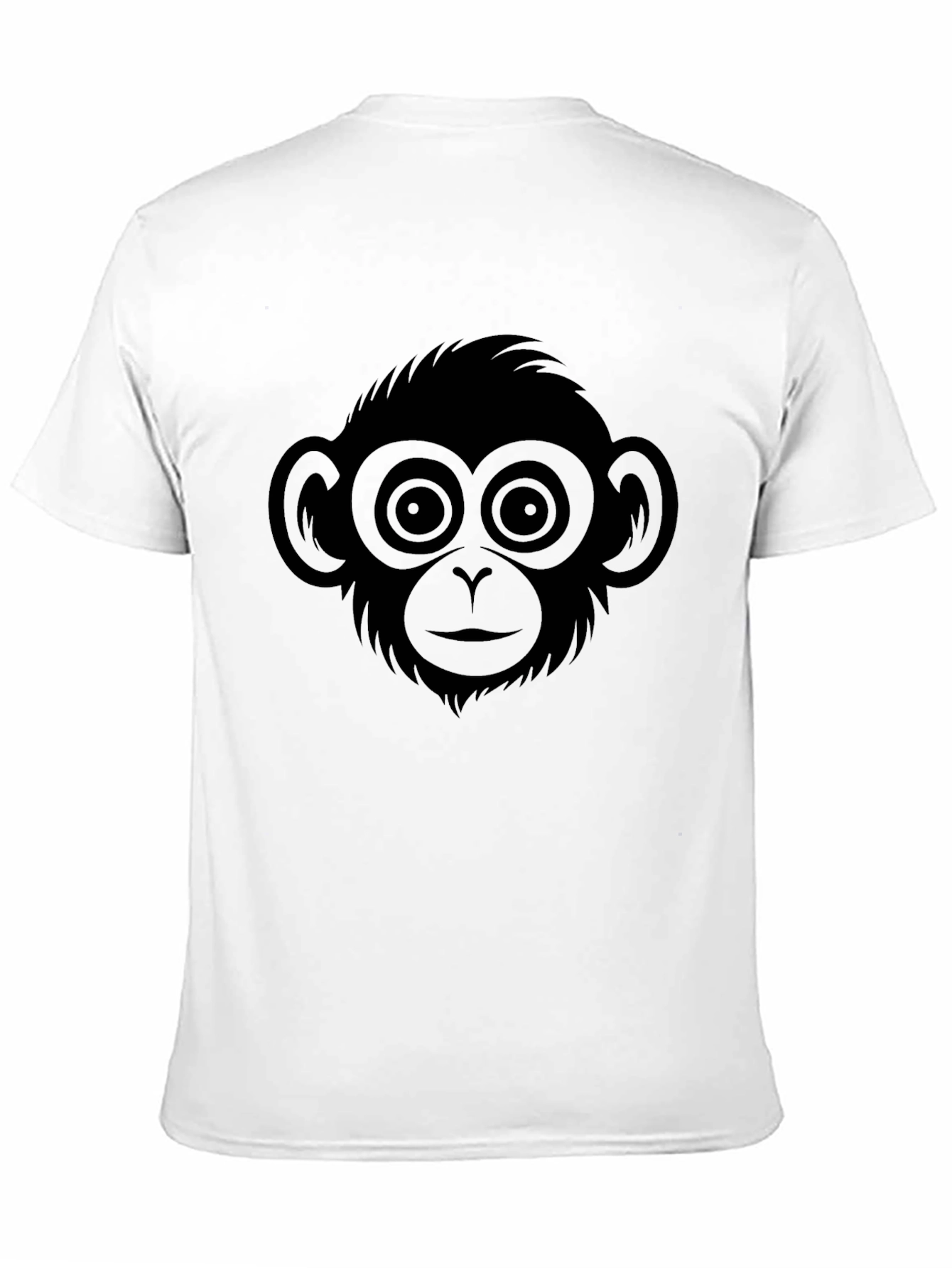 Monkey Face Graphic T-Shirt