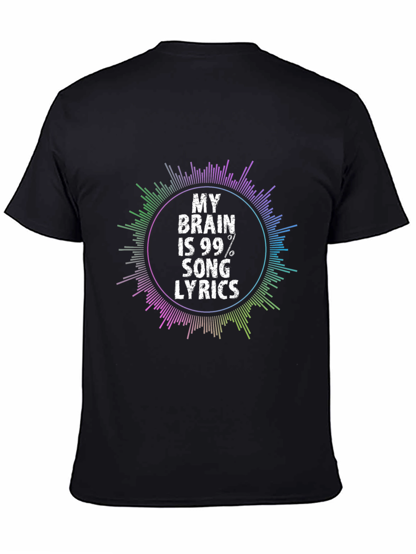 My Brain is 99% Song Lyrics T-Shirt