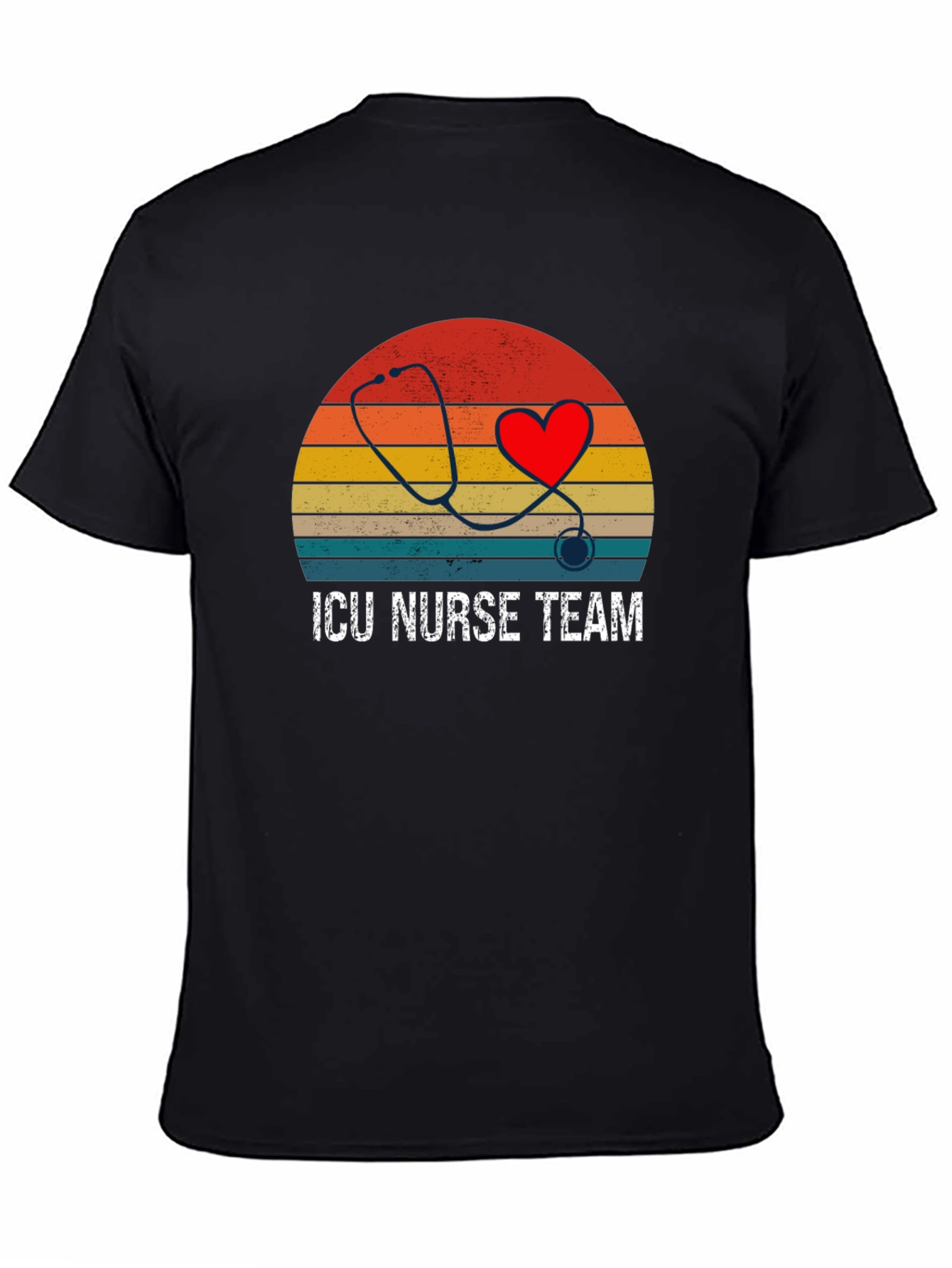 ICU Nurse Team Graphic T-Shirt