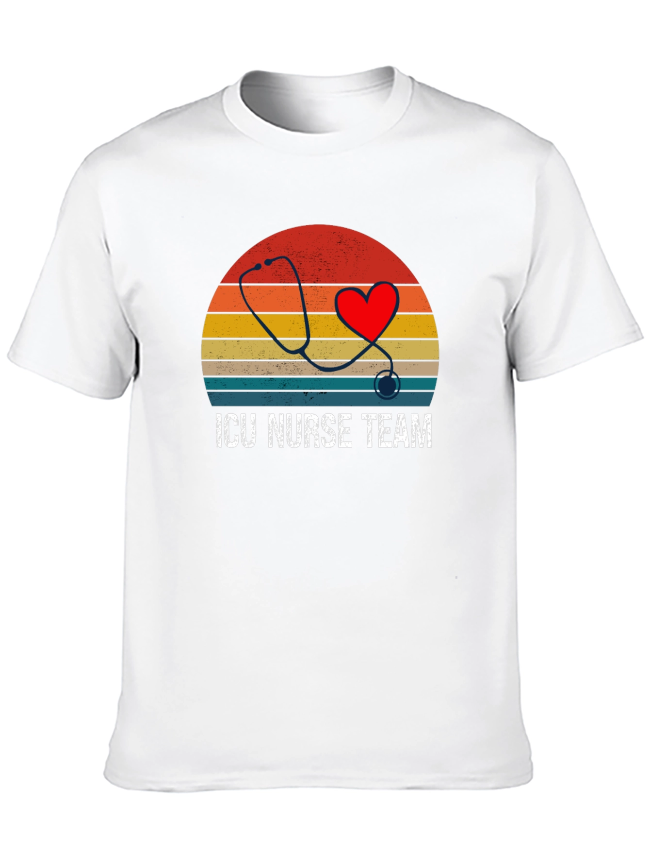 ICU Nurse Team Graphic T-Shirt