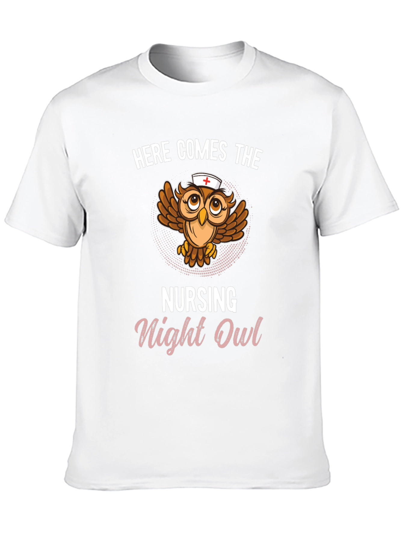Nursing Night Owl T-Shirt - Funny Nurse Tee