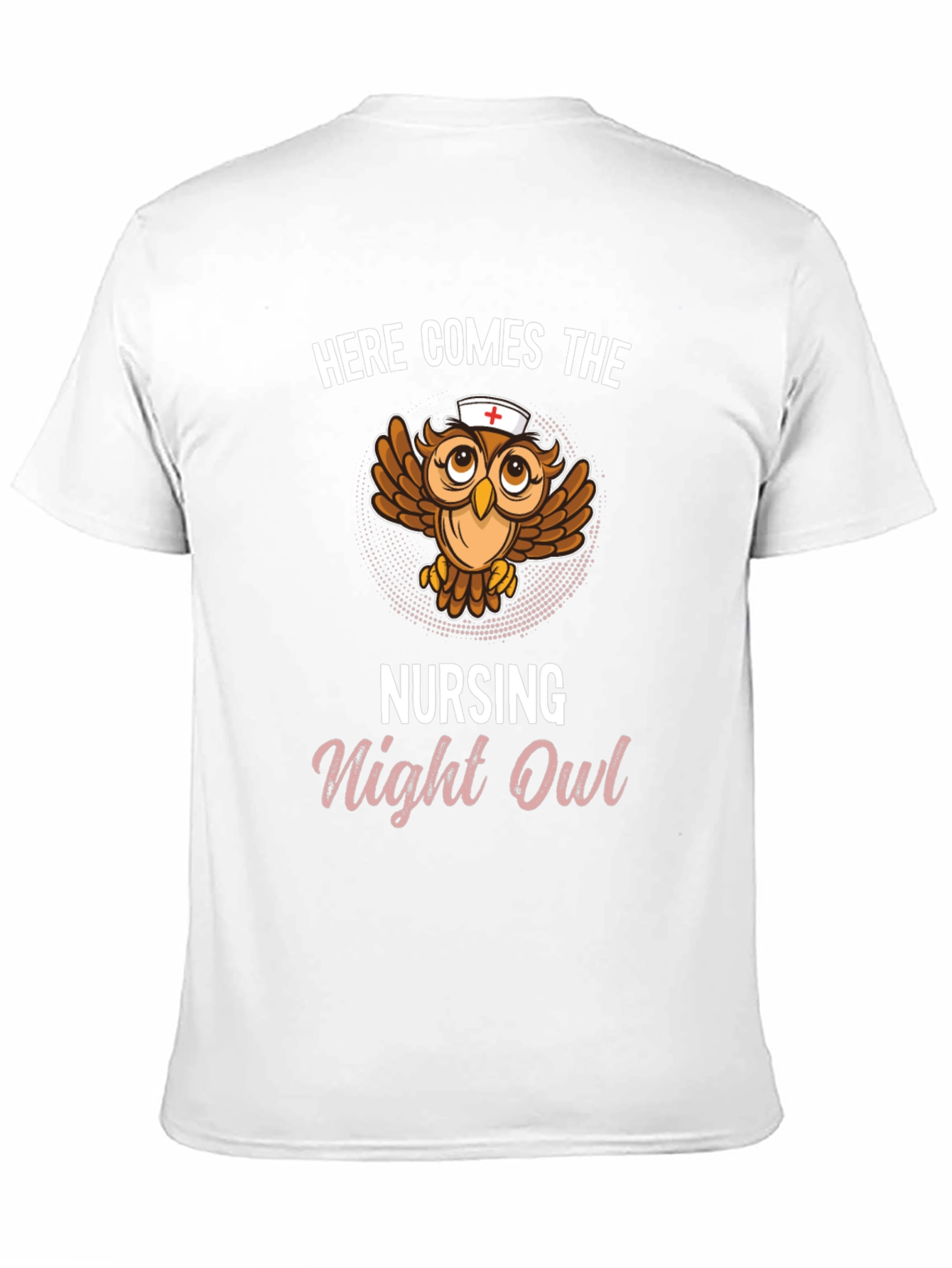 Nursing Night Owl T-Shirt - Funny Nurse Tee