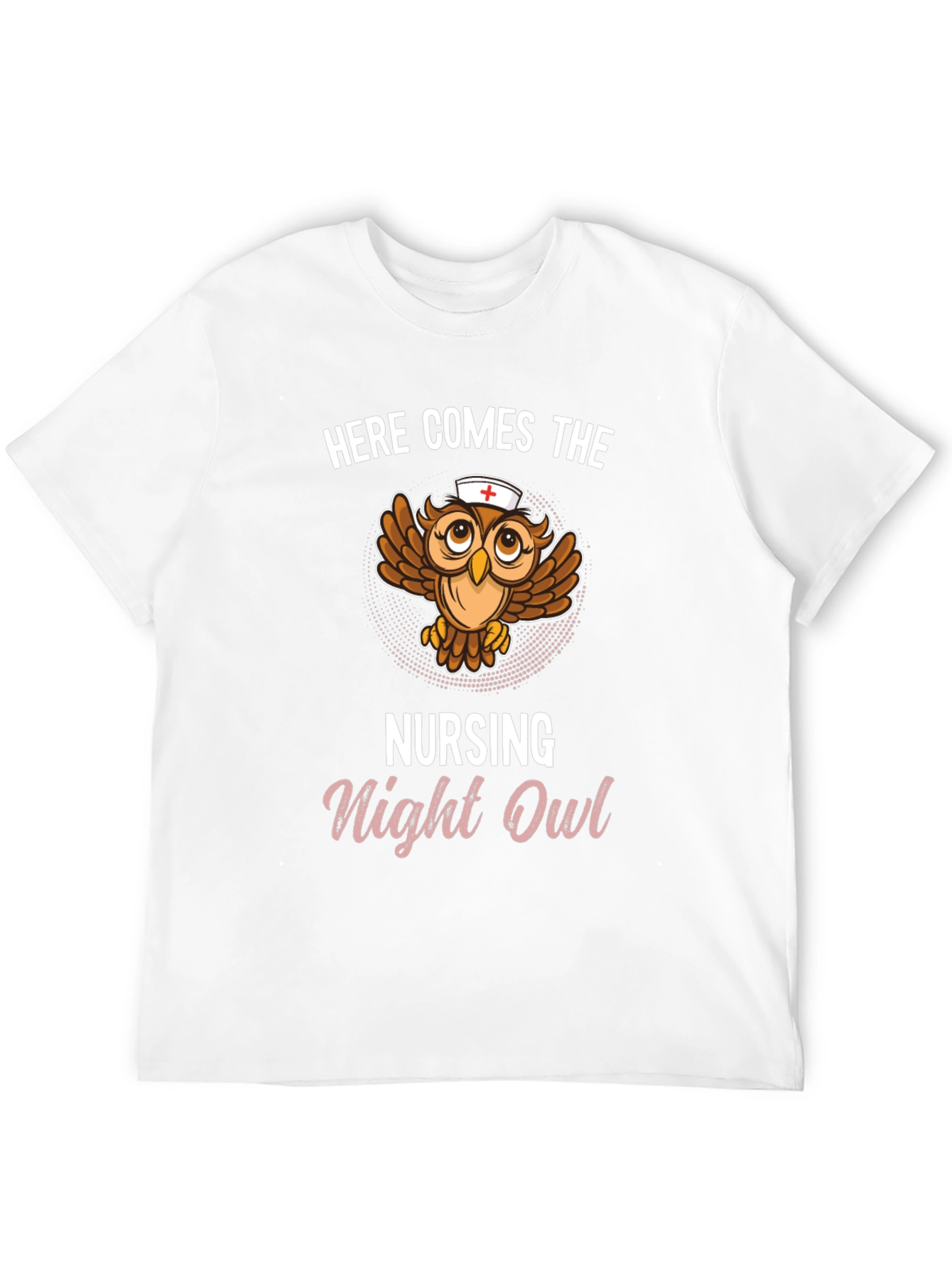 Nursing Night Owl T-Shirt - Funny Nurse Tee