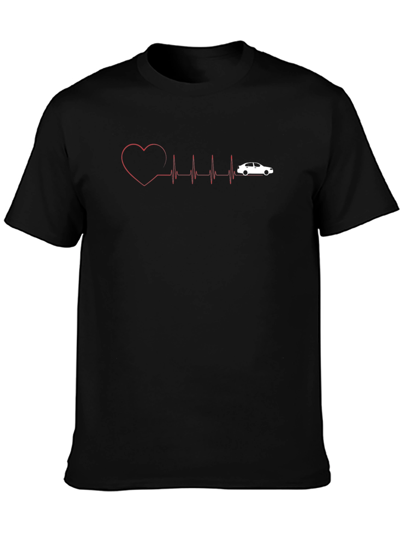 Car Heartbeat Graphic Tee