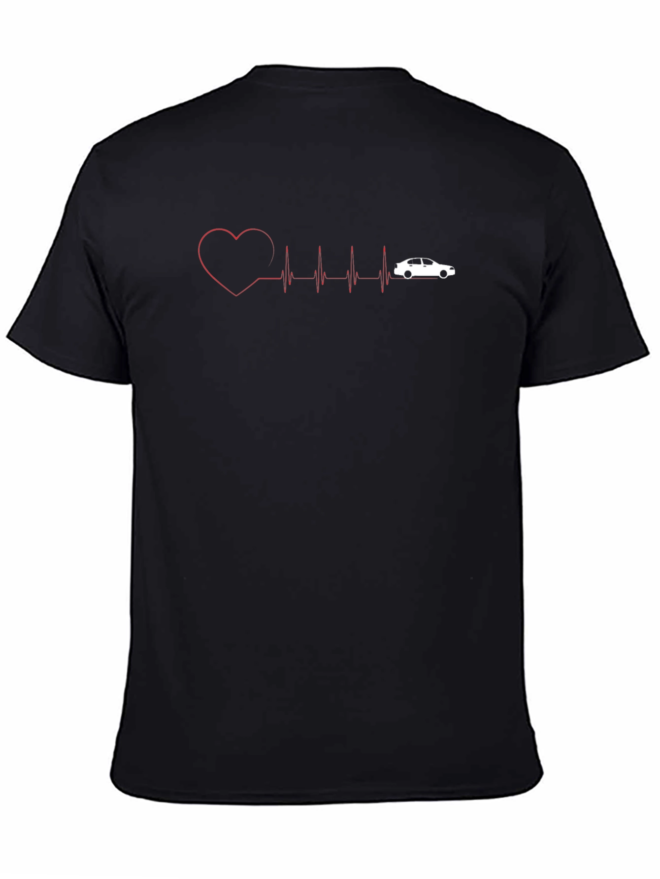 Car Heartbeat Graphic Tee